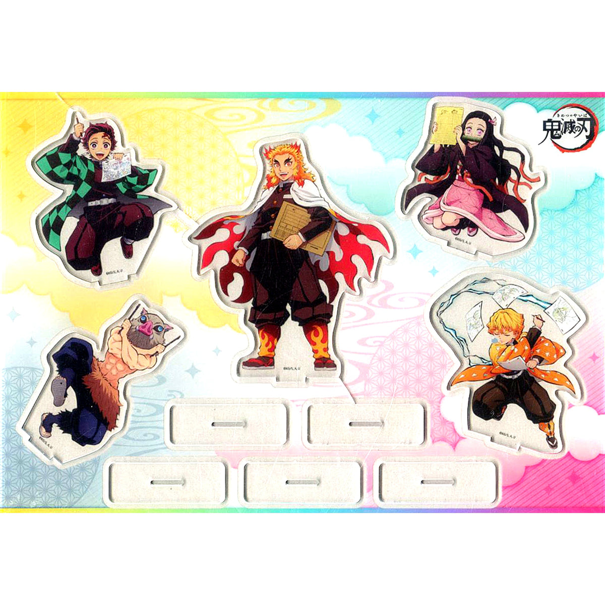 Group Acrylic Stand Demon Slayer: Kimetsu no Yaiba Anime Game Festival AGF 2022 Korea Gyeonggi-do Goods [USED]
