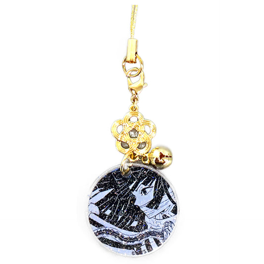 Demon Slayer: Kimetsu no Yaiba Obanai Iguro Acrylic Netsuke Collection Koyoharu Gotoge Original Art Exhibition Limited Keychains [USED]