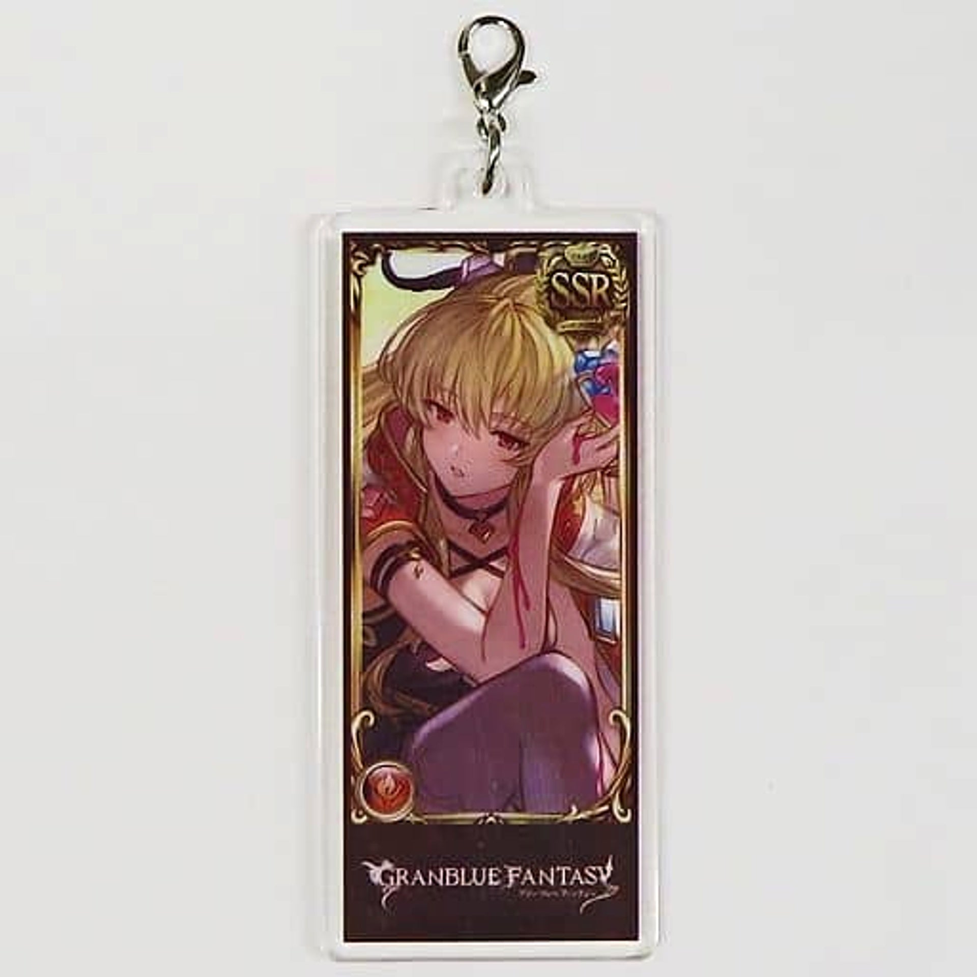 Granblue Fantasy Vira Fire Organization Acrylic Charm Vol.3 Granblue Fantasy Fest 2022-2023 Exclusive Charm [USED]