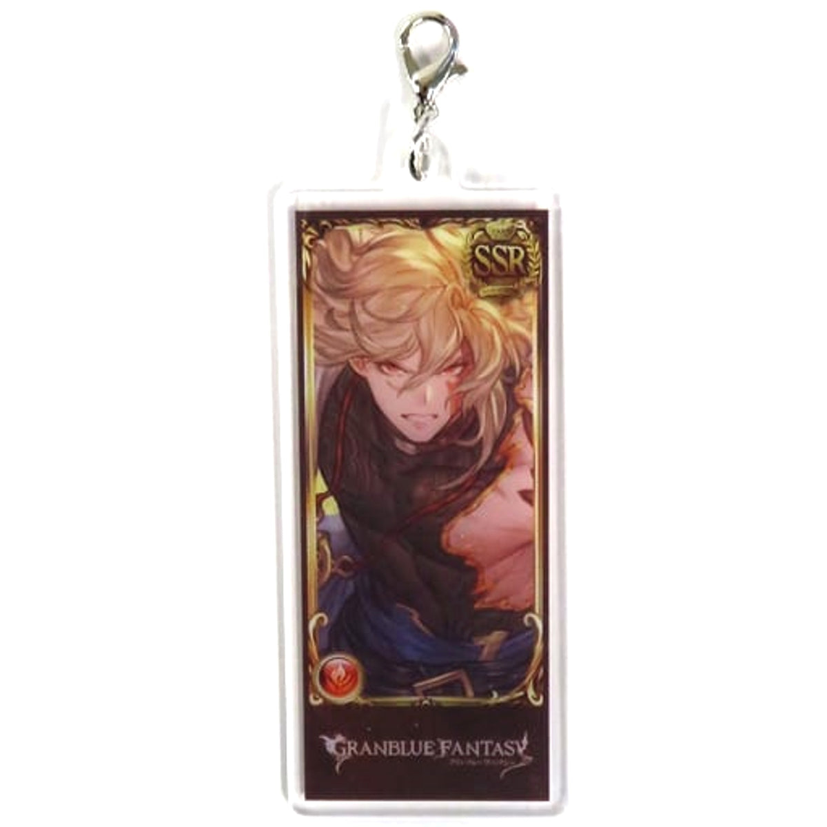 Granblue Fantasy Naoise Fire Organization Acrylic Charm Vol.3 Granblue Fantasy Fest 2022-2023 Exclusive Charm [USED]