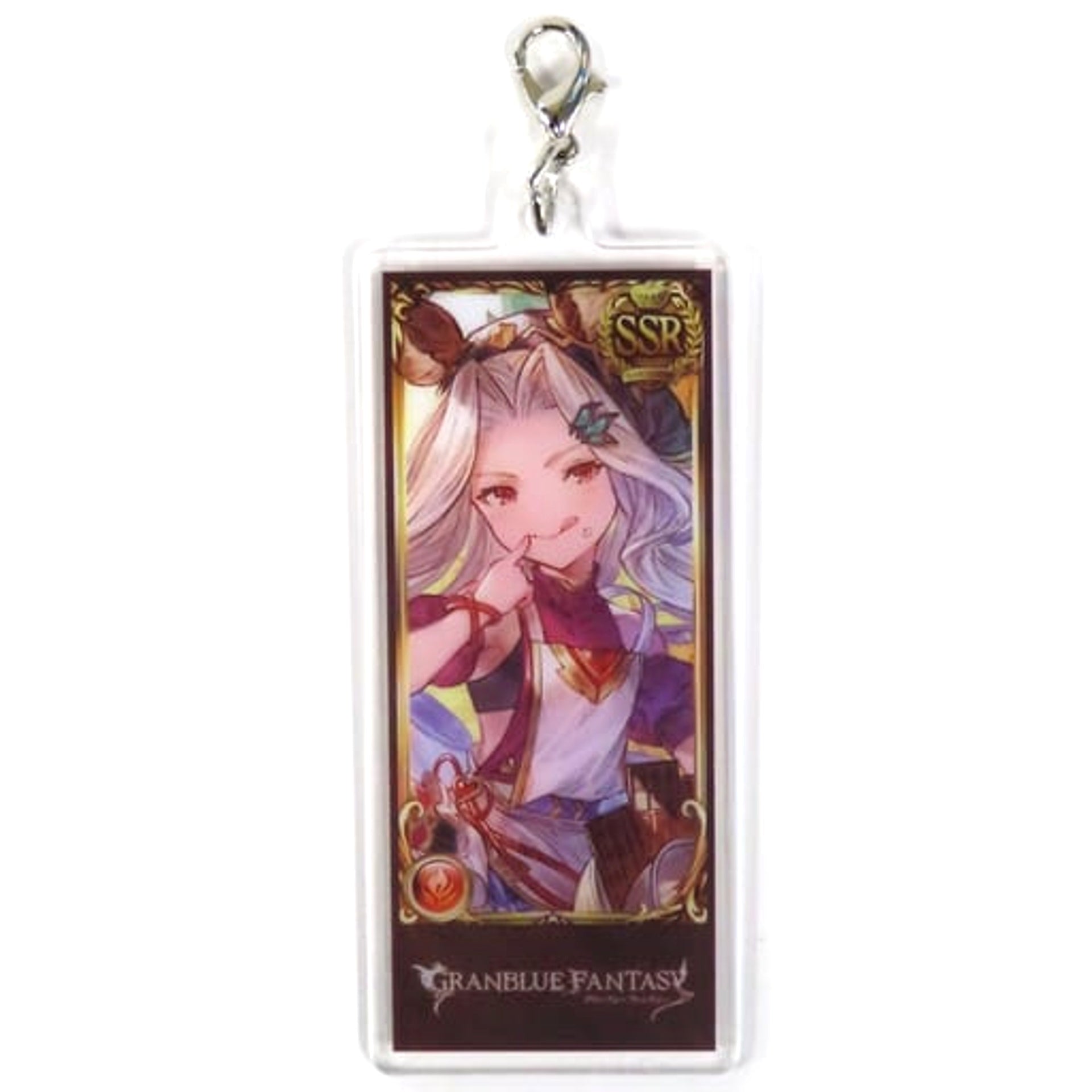 Granblue Fantasy Scathacha Fire Organization Acrylic Charm Vol.3 Granblue Fantasy Fest 2022-2023 Exclusive Charm [USED]
