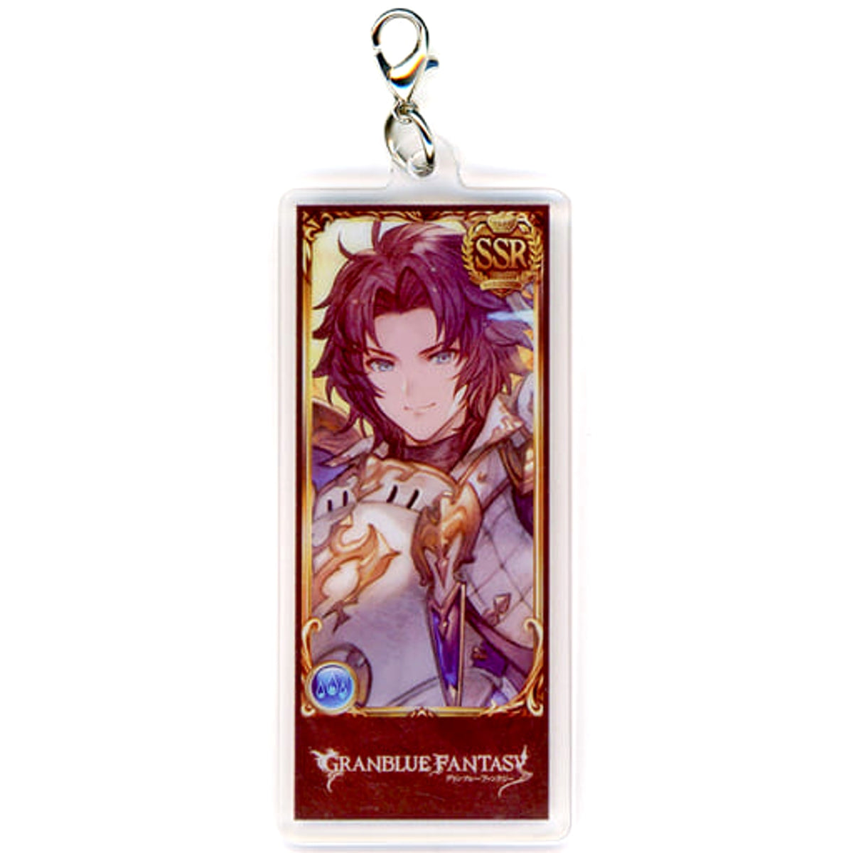 Granblue Fantasy Lancelot Water Limited Organization Acrylic Charm Vol.3 Granblue Fantasy Fest 2022-2023 Exclusive Charm [USED]