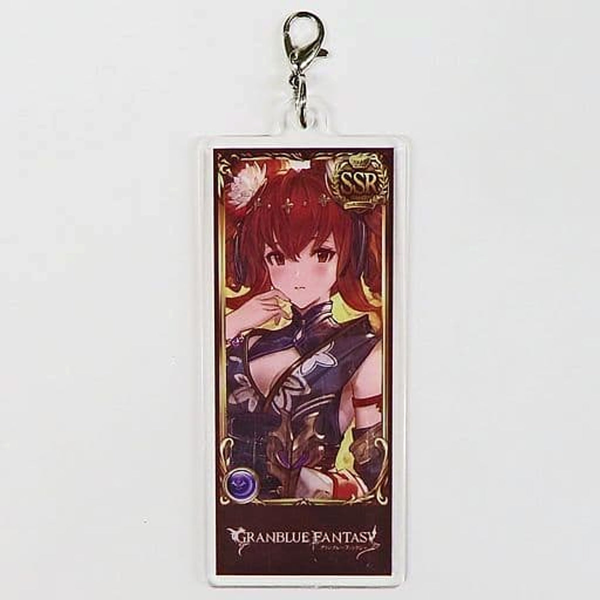 Granblue Fantasy Anthuria Darkness Organization Acrylic Charm Vol.3 Granblue Fantasy Fest 2022-2023 Exclusive Charm [USED]