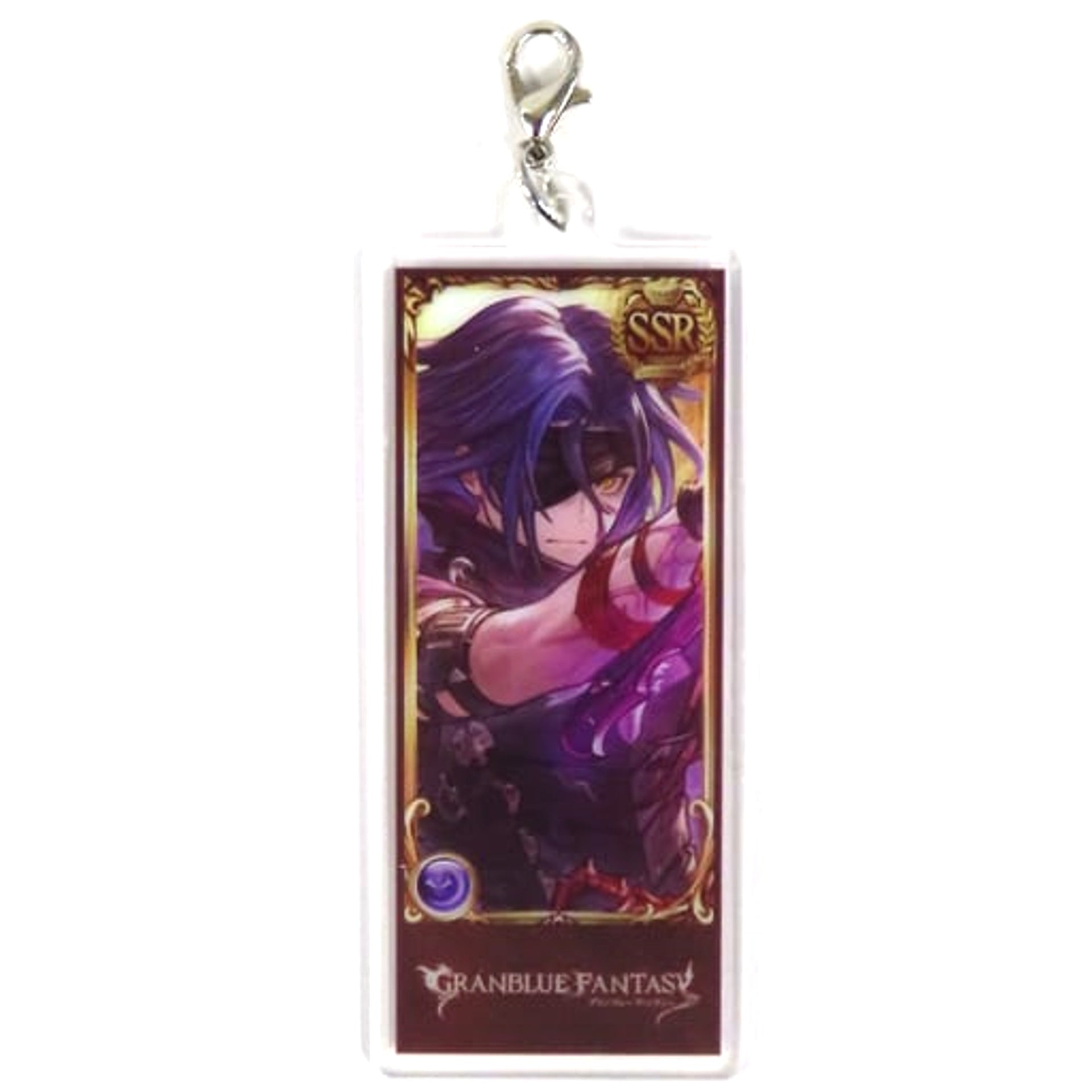 Granblue Fantasy Zehek Darkness Organization Acrylic Charm Vol.3 Granblue Fantasy Fest 2022-2023 Exclusive Charm [USED]