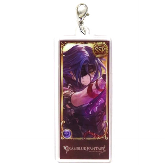 Granblue Fantasy Zehek Darkness Organization Acrylic Charm Vol.3 Granblue Fantasy Fest 2022-2023 Exclusive Charm [USED]