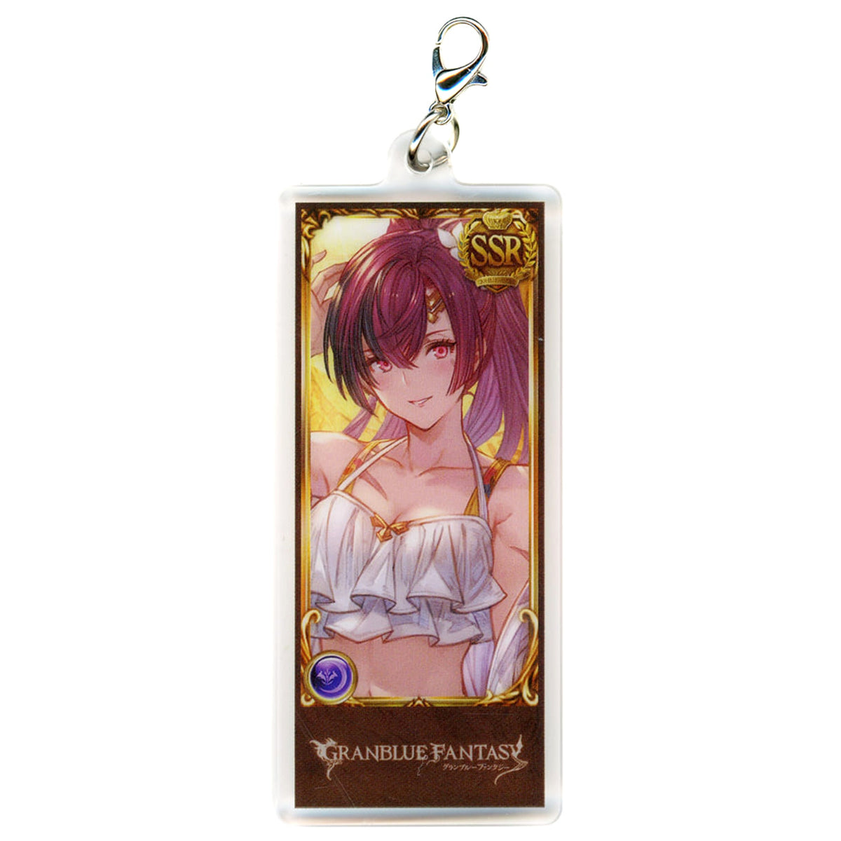 Granblue Fantasy Megu Darkness Organization Acrylic Charm Vol.3 Granblue Fantasy Fest 2022-2023 Exclusive Charm [USED]