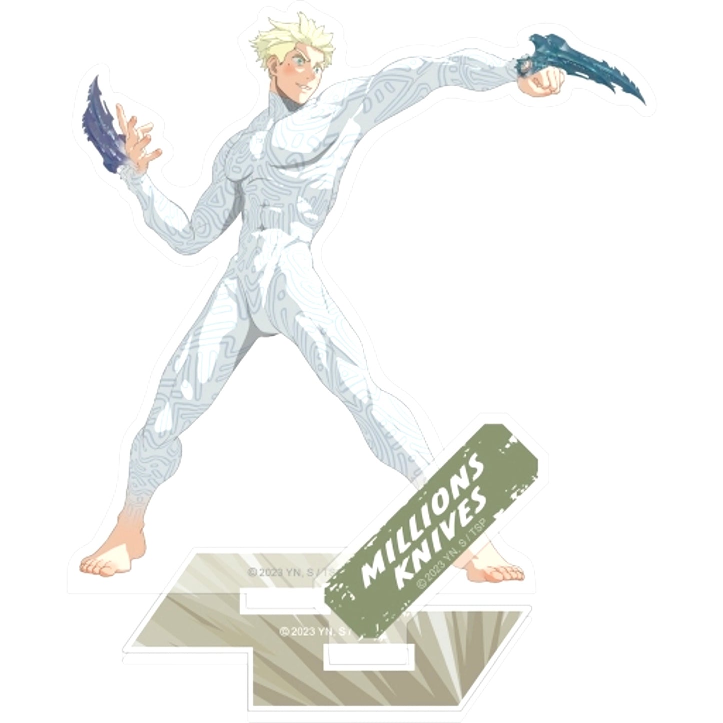Millions Knives B. TRIGUN STAMPEDE Acrylic Stand [USED]