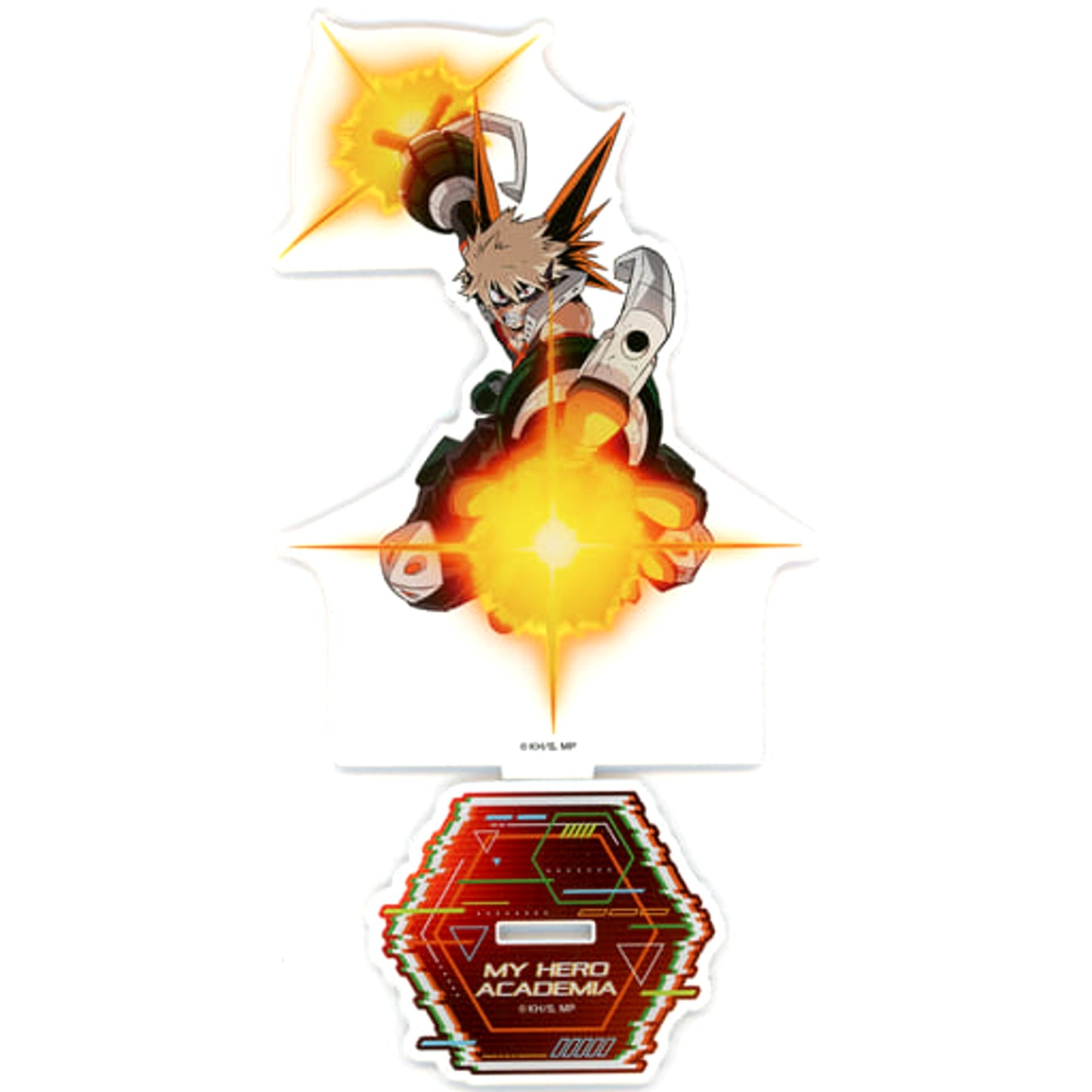 My Hero Academia Katsuki Bakugo Newly Illustrated Big Acrylic Stand Battle Ver. Acrylic Stands [USED]