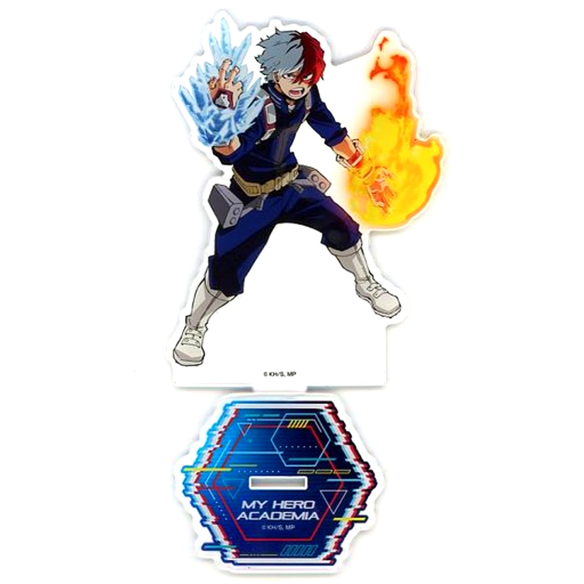 Shoto Todoroki My Hero Academia Illustration BIG Acrylic Stand Combat Ver. [USED]
