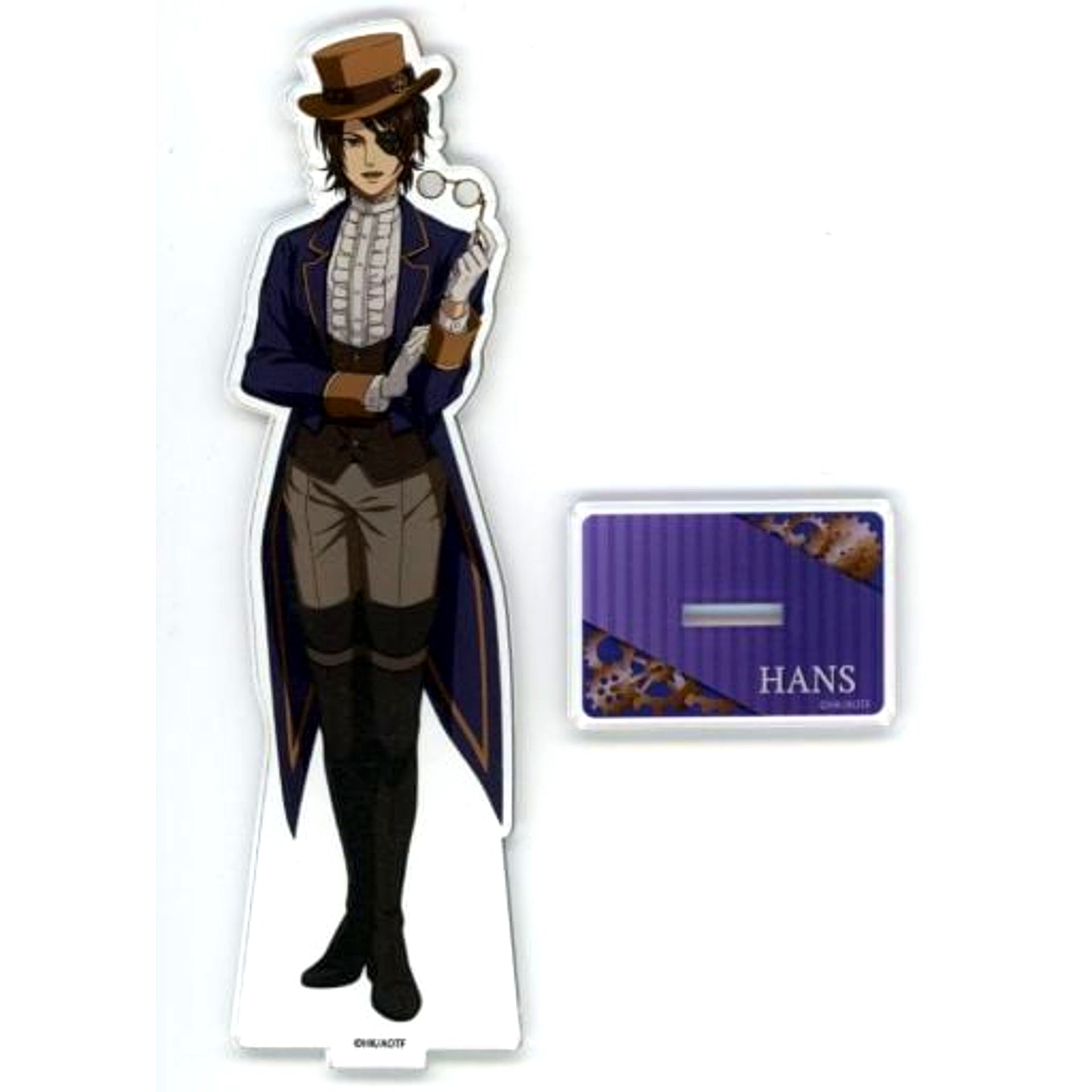 Hange Zoe Attack on Titan Steampunk Ver. Acrylic Stand Karaoke Manekineko [USED]