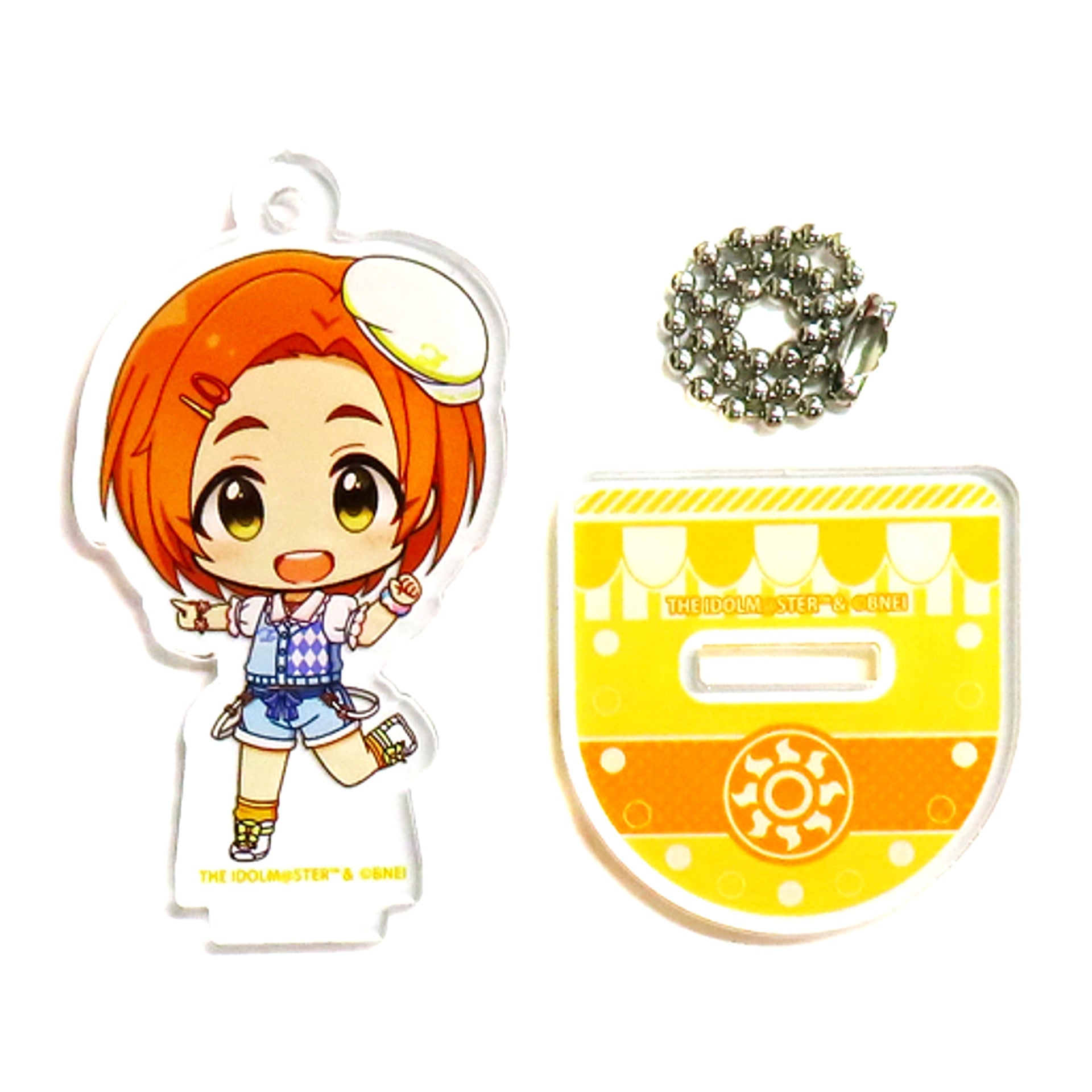 Kaoru Ryuzaki THE IDOLM@STER Cinderella Girls Trading Acrylic Stand Keychain Vol.1 First Half Period Collabo Cafe powered by Animax Cafe+ [USED]