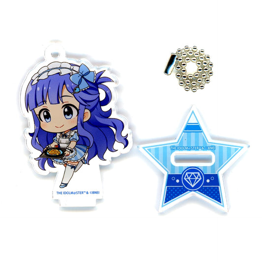 Nanami Asari The Idolmaster Cinderella Girls Collaboration Cafe powered by Animax Cafe+ 2nd Half Trading Acrylic Stand Keychain Vol.2 [USED]