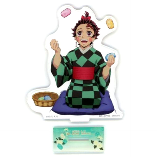 Tanjiro Kamado Acrylic Plate with Stand Chapter 4 in Namco Demon Slayer [USED]
