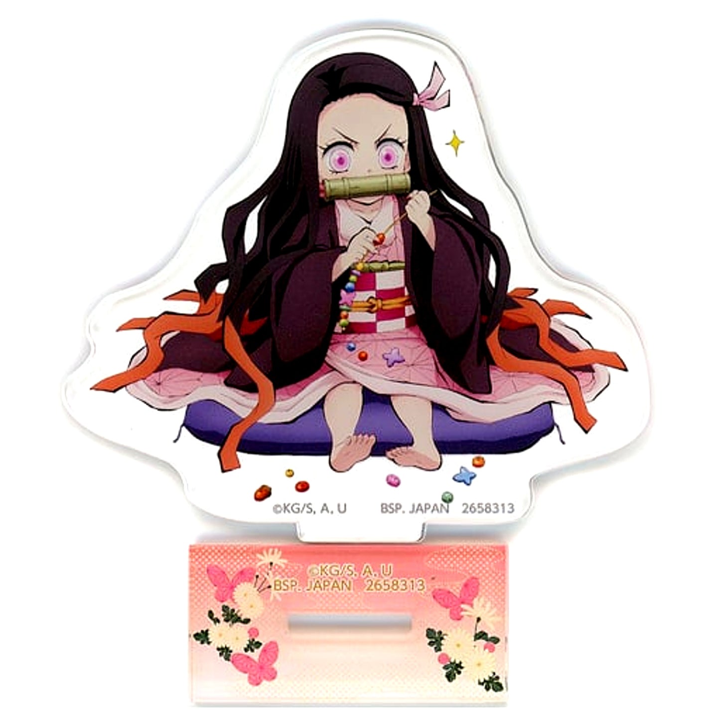 Nezuko Kamado Acrylic Plate with Stand Chapter 4 in Namco Demon Slayer [USED]