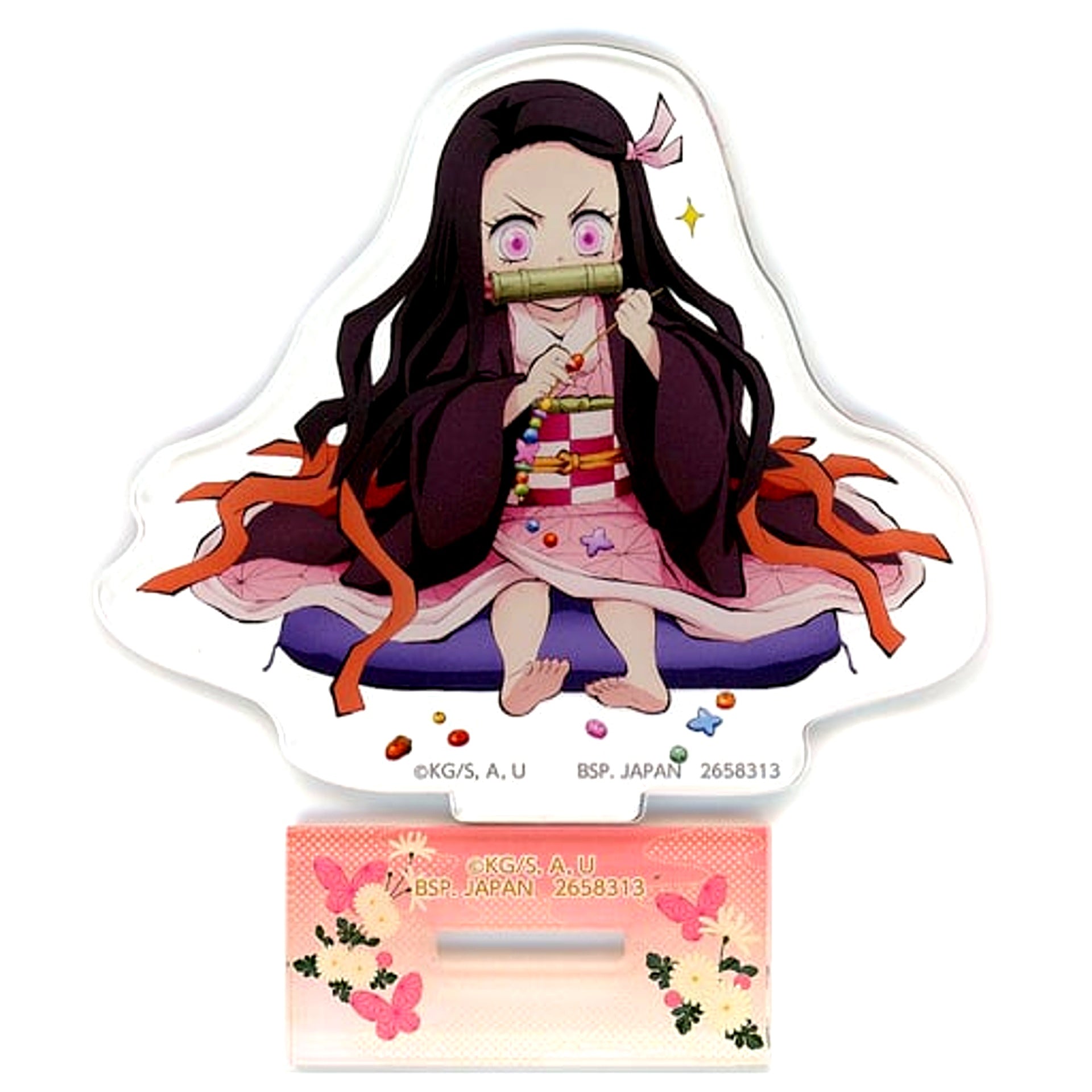 Nezuko Kamado Acrylic Plate with Stand Chapter 4 in Namco Demon Slayer [USED]