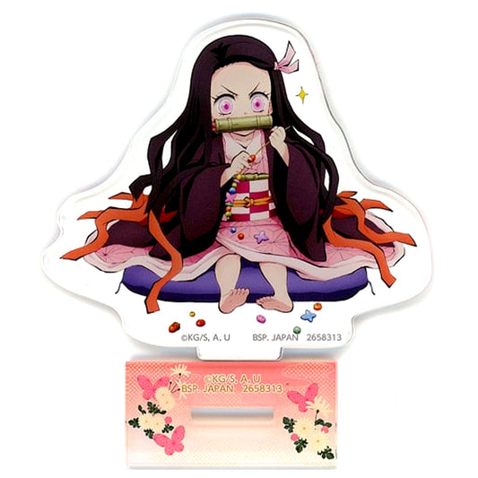 Nezuko Kamado Acrylic Plate with Stand Chapter 4 in Namco Demon Slayer [USED]