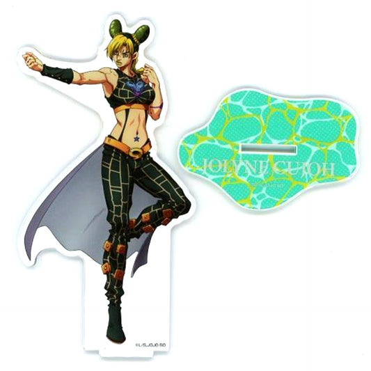Jolyne Cujoh Illustration BIG Acrylic Stand JoJo's Bizarre Adventure Part 6 Stone Ocean [USED]