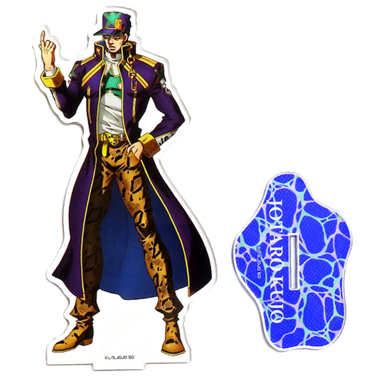 Jotaro Kujo Illustration BIG Acrylic Stand JoJo's Bizarre Adventure Part 6 Stone Ocean [USED]