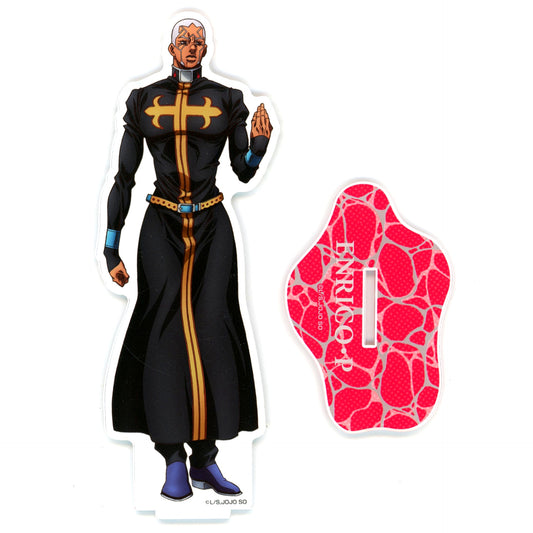Enrico Pucci Illustration BIG Acrylic Stand JoJo's Bizarre Adventure Part 6 Stone Ocean [USED]