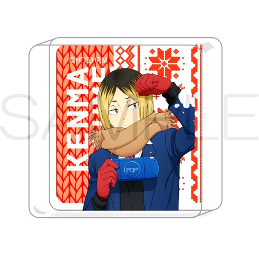 Kenma Kozume - Snow Play Ver. mini Acrylic Block Haikyu!! [USED]