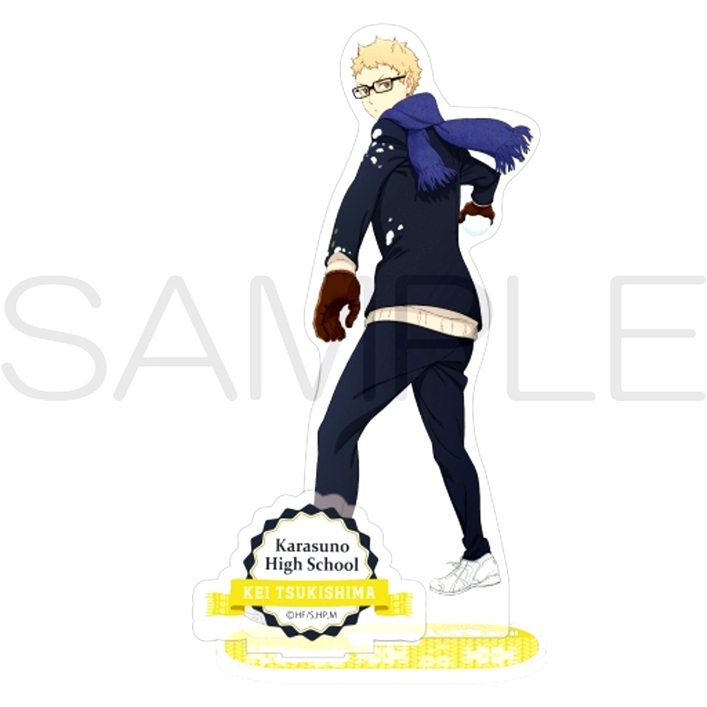 Kei Tsukishima - Snow Play II Ver. Acrylic Stand Haikyu!! [USED]