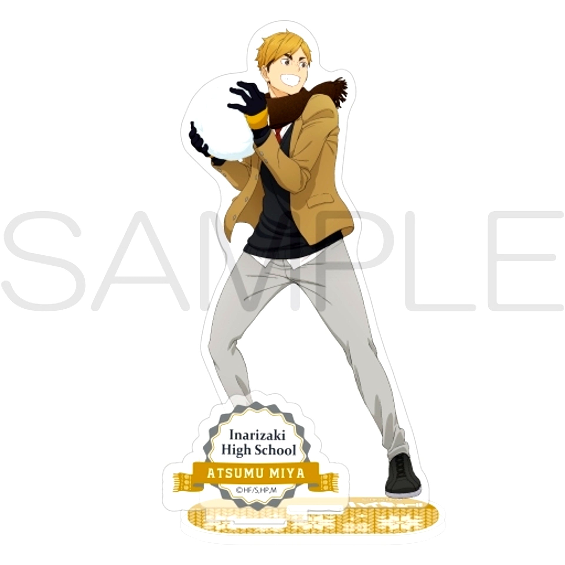 Atsumu Miya - Snow Play II Ver. Acrylic Stand Haikyu!! [USED]