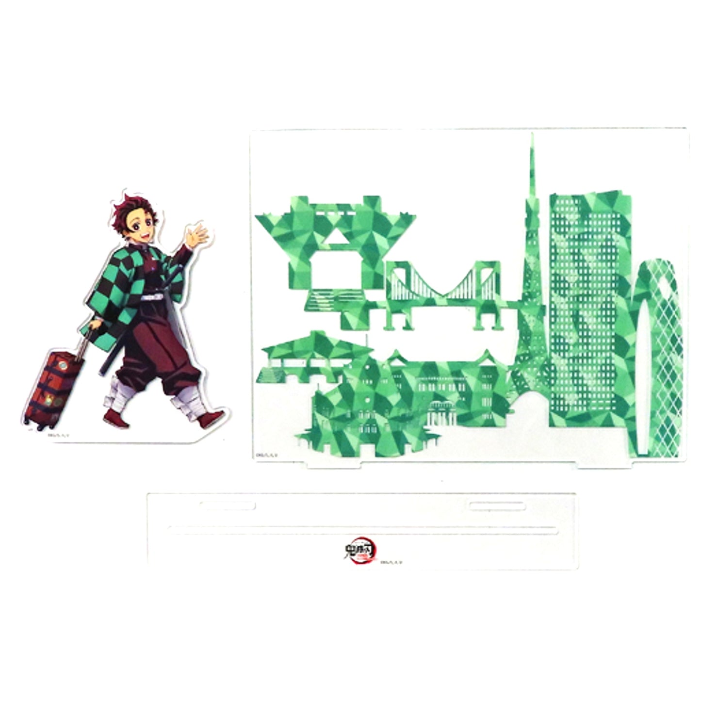 Tanjiro Kamado World Tour Newly Drawn Illustration Acrylic Stand World Tour Screening Demon Slayer: Kimetsu no Yaiba To the Swordsmith Village Theater Goods [USED]