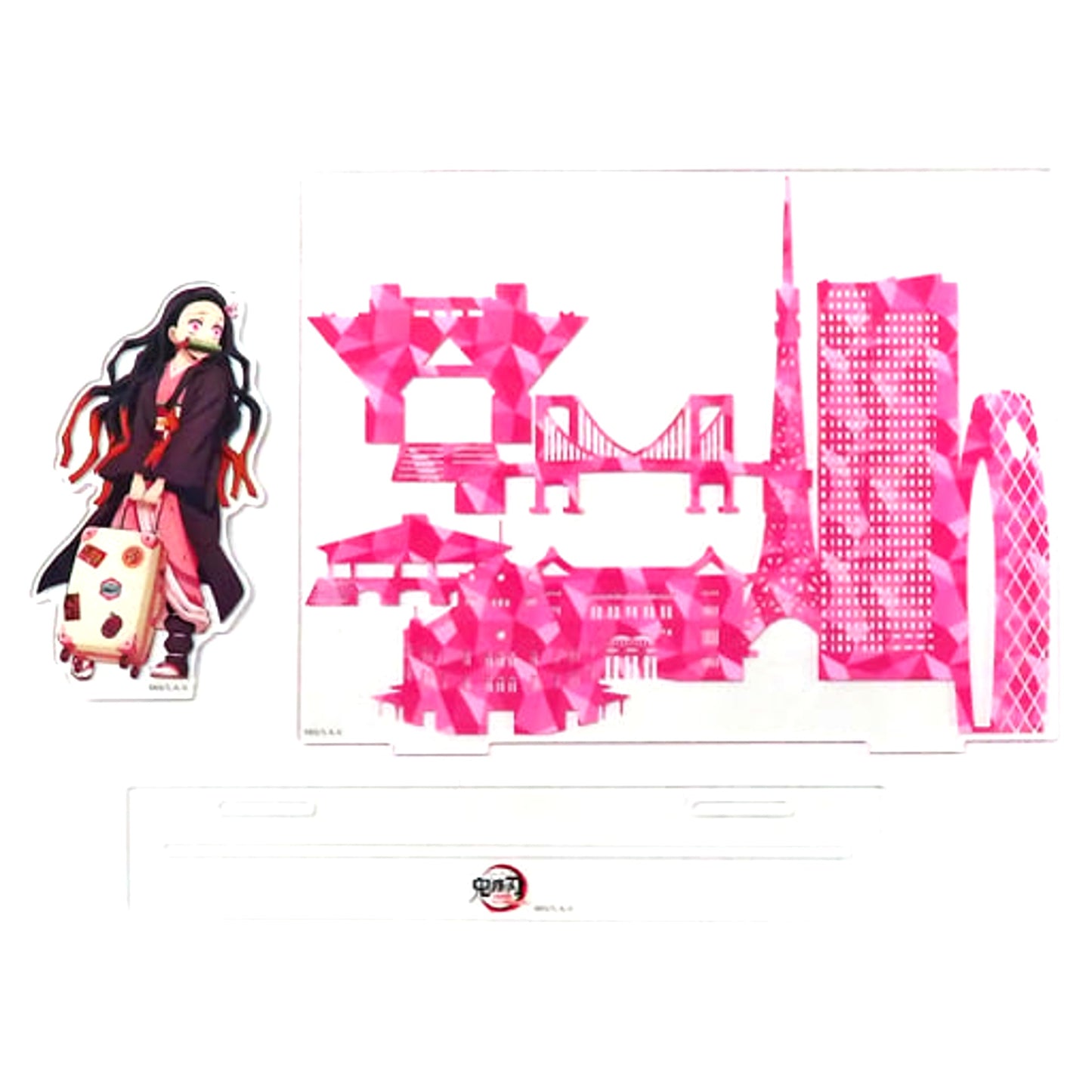 Nezuko Kamado World Tour Original Illustration Acrylic Stand World Tour Screening Demon Slayer: To the Swordsmith Village Theater Goods [USED]