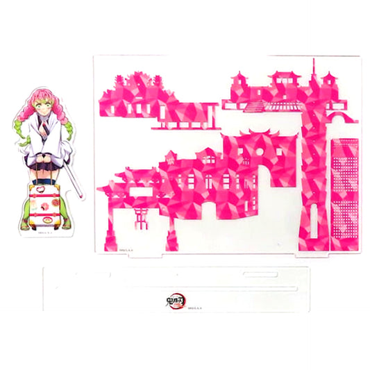 Mitsuri Kanroji World Tour Newly Drawn Illustration Acrylic Stand World Tour Screening Demon Slayer: Kimetsu no Yaiba To the Swordsmith Village Theater Goods [USED]