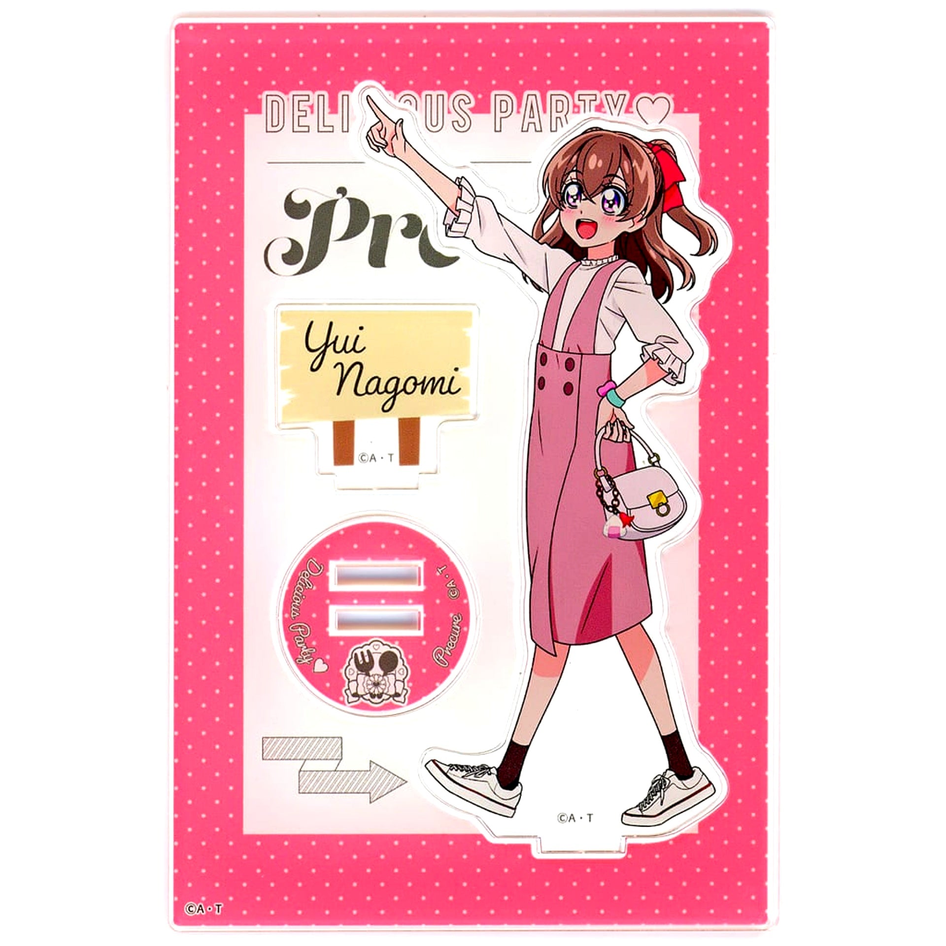 Yui Nagomi Delicious Party Pretty Cure Acrylic Stand Cinema Fair Pretty Store Limited [USED]