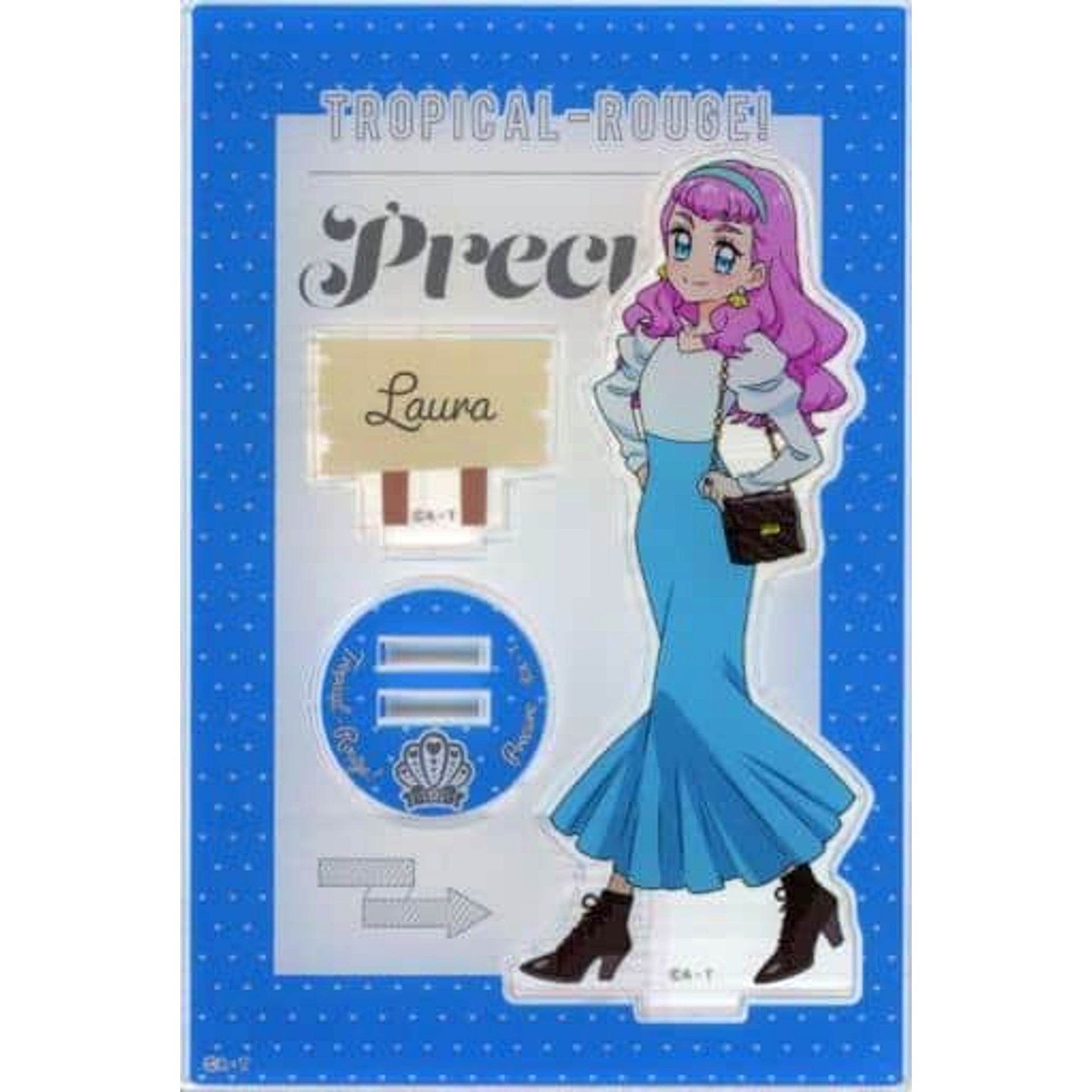Laura Tropical-Rouge! Pretty Cure Acrylic Stand Cinema Fair Pretty Store Limited [USED]