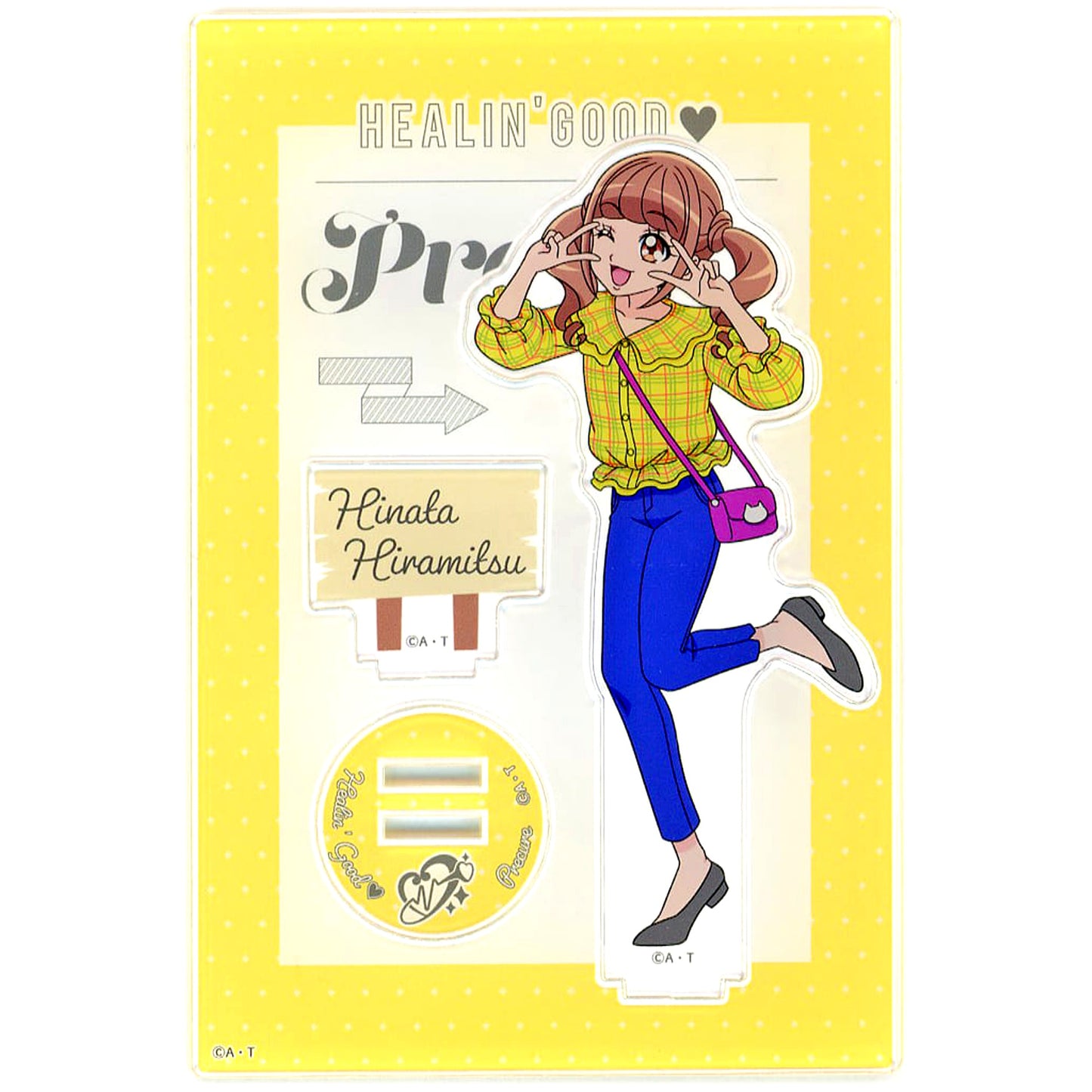 Hinata Hiramitsu Healin' Good Pretty Cure Acrylic Stand Cinema Fair Pretty Store Limited [USED]