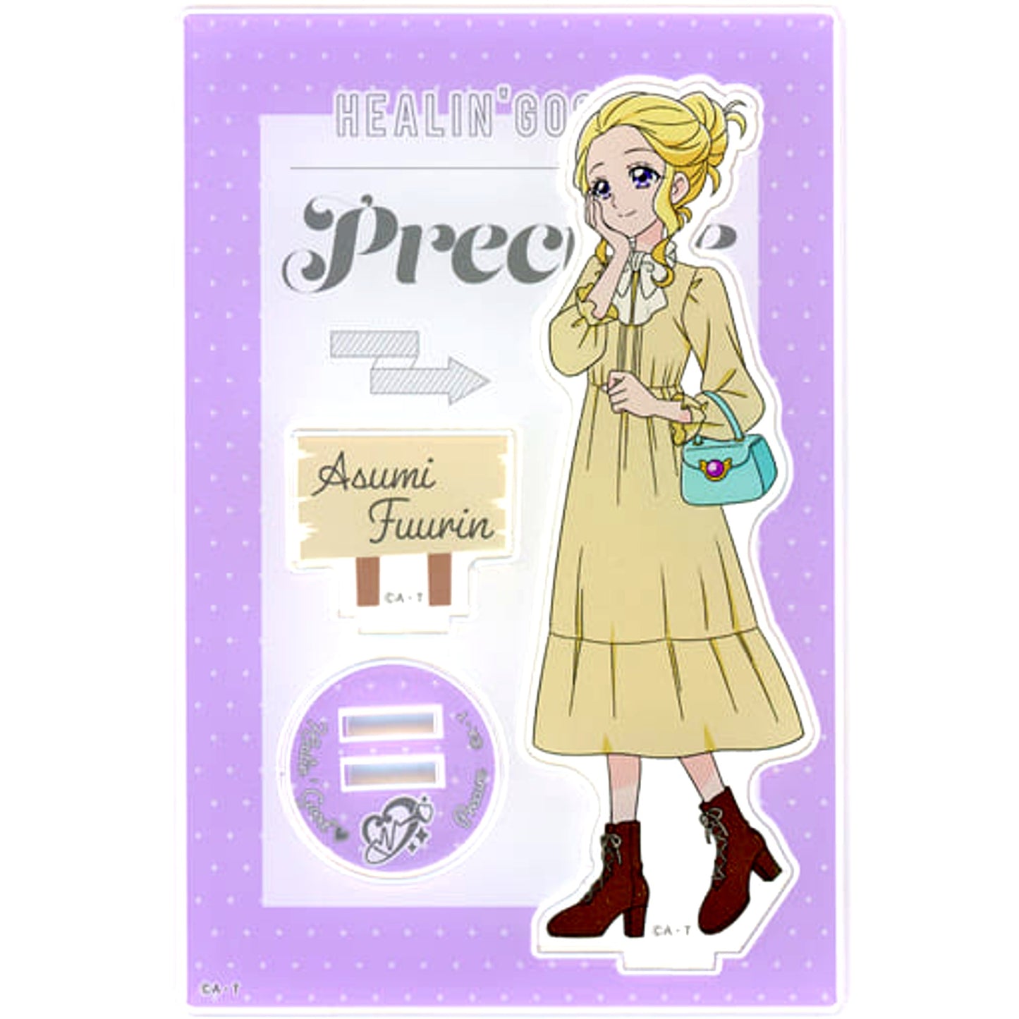 Asumi Fuurin Healin' Good Precure Acrylic Stand Cinema Fair Pretty Store Limited [USED]