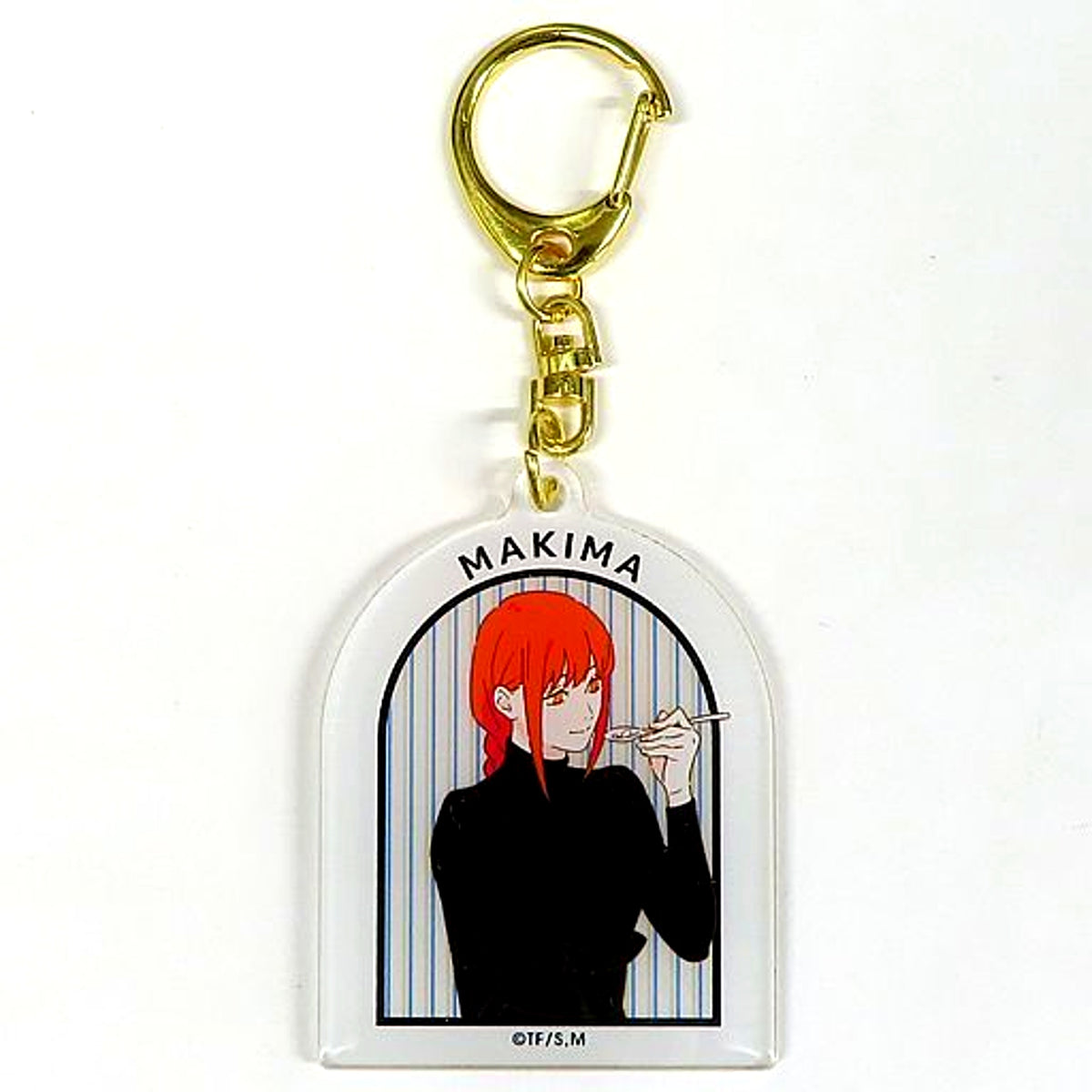 Makima Chainsaw Man Cafe Acrylic Keychain [USED]