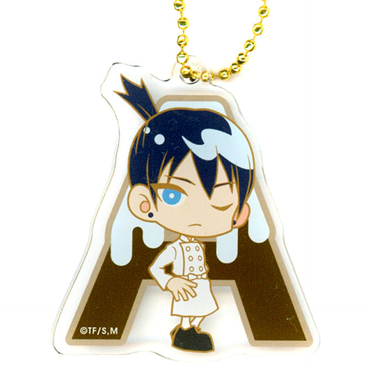 Aki Hayakawa Chainsaw Man Cafe Mini Character Acrylic Keychain [USED]