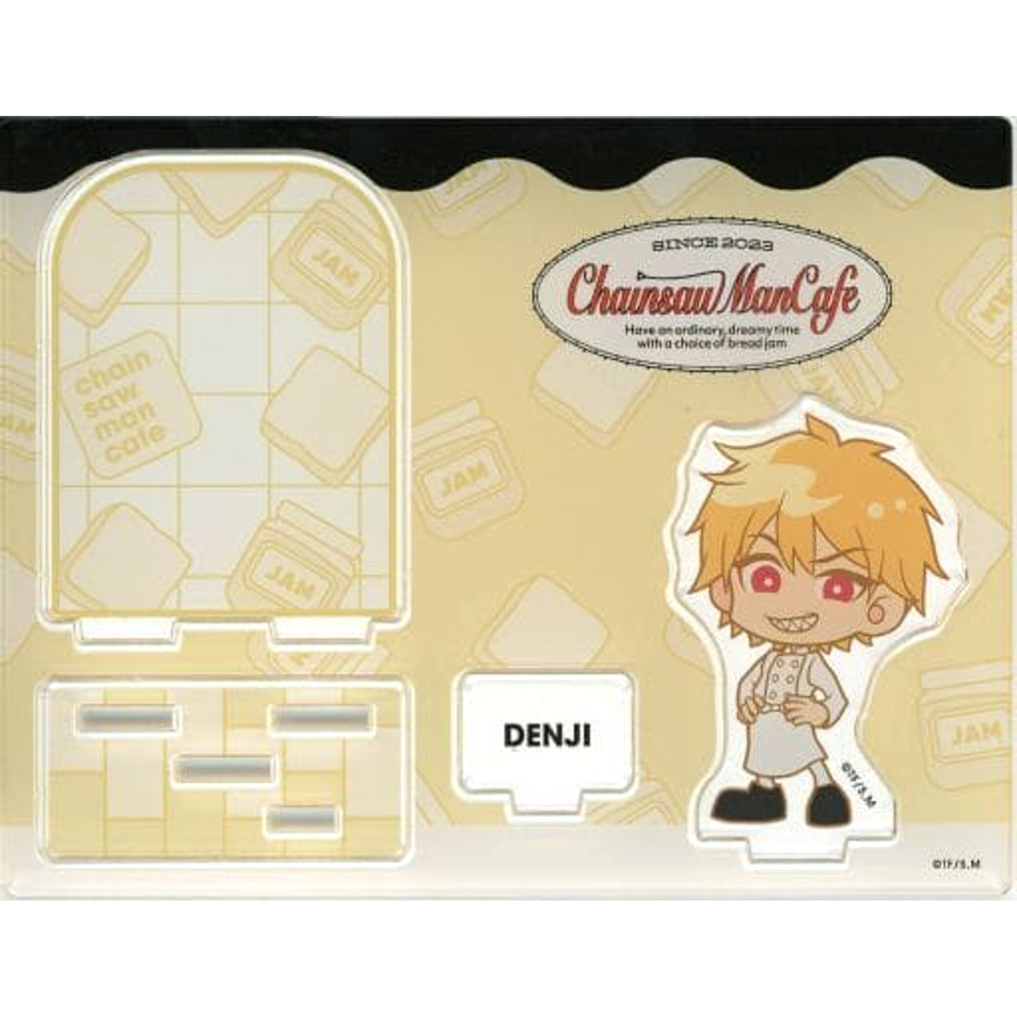 Denji Chainsaw Man Mini Chara Acrylic Stand Chainsaw Man Cafe Limited [USED]