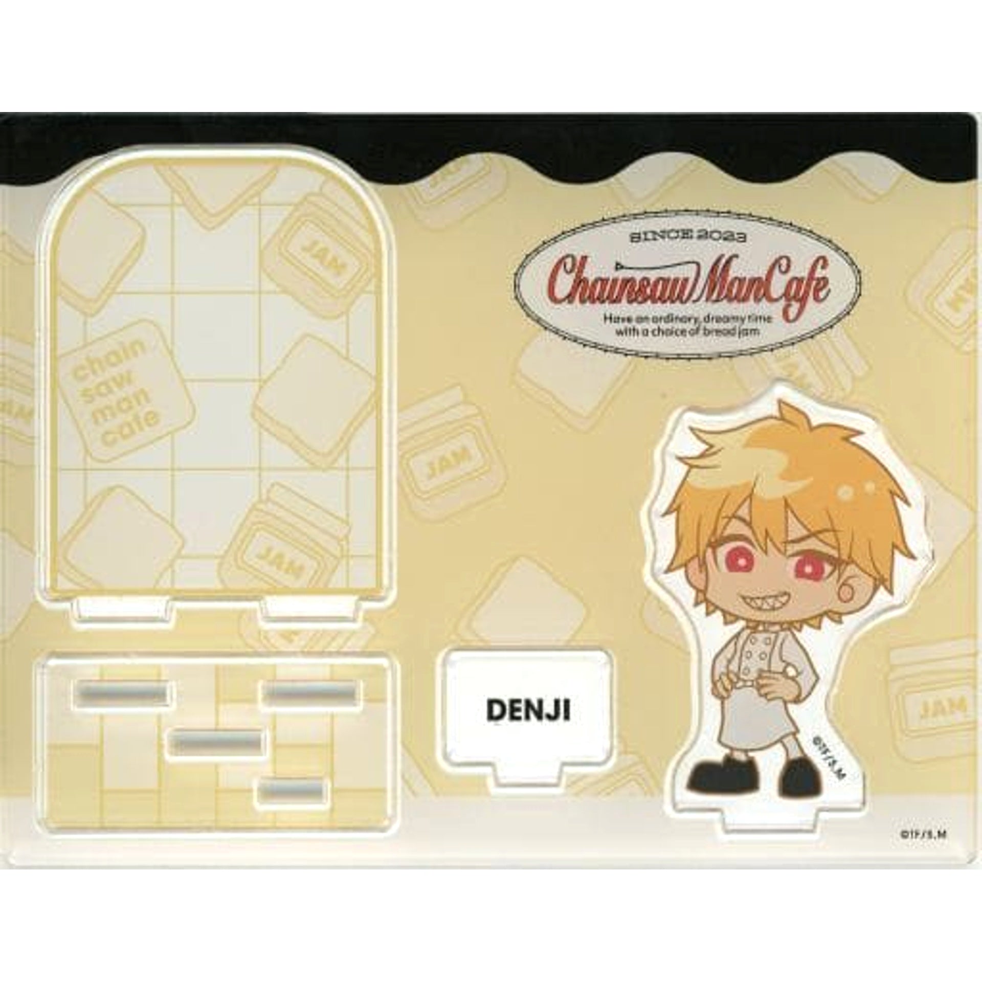 Denji Chainsaw Man Mini Chara Acrylic Stand Chainsaw Man Cafe Limited [USED]