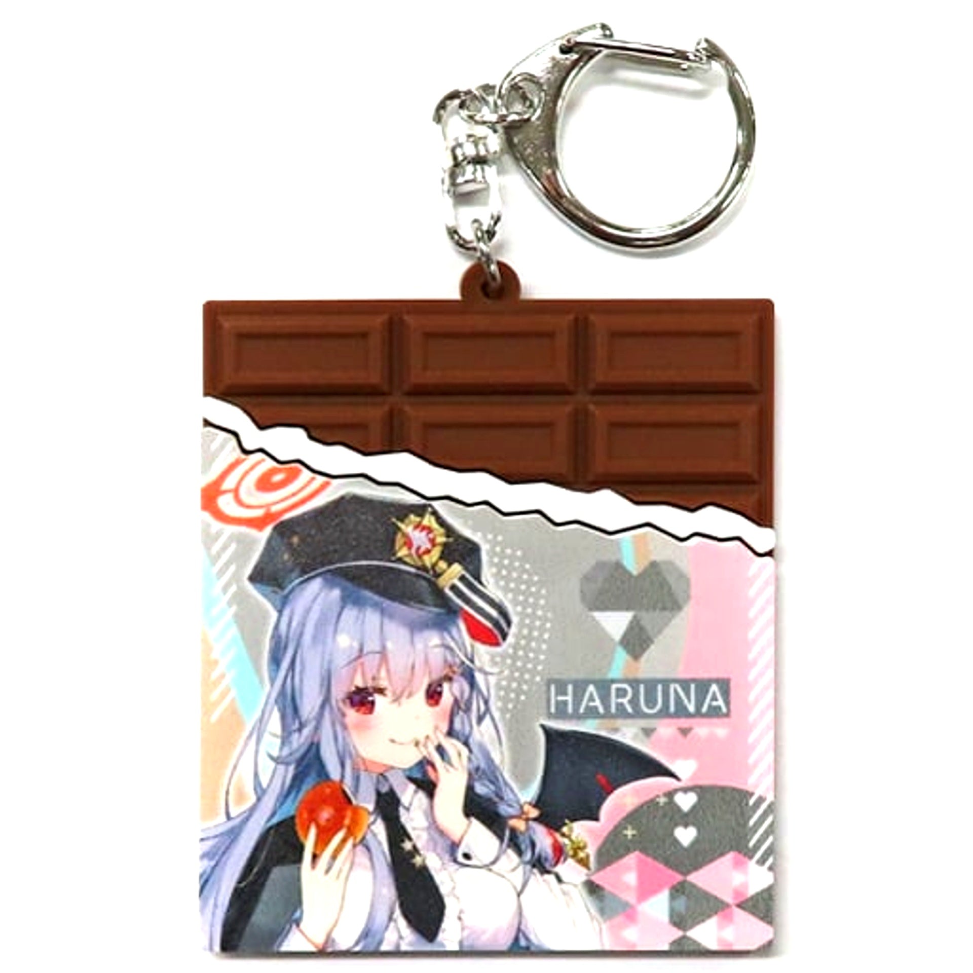 Haruna Kurodate Blue Archive Chocolate Shape Rubber Keychain Atre Akihabara Shop [USED]
