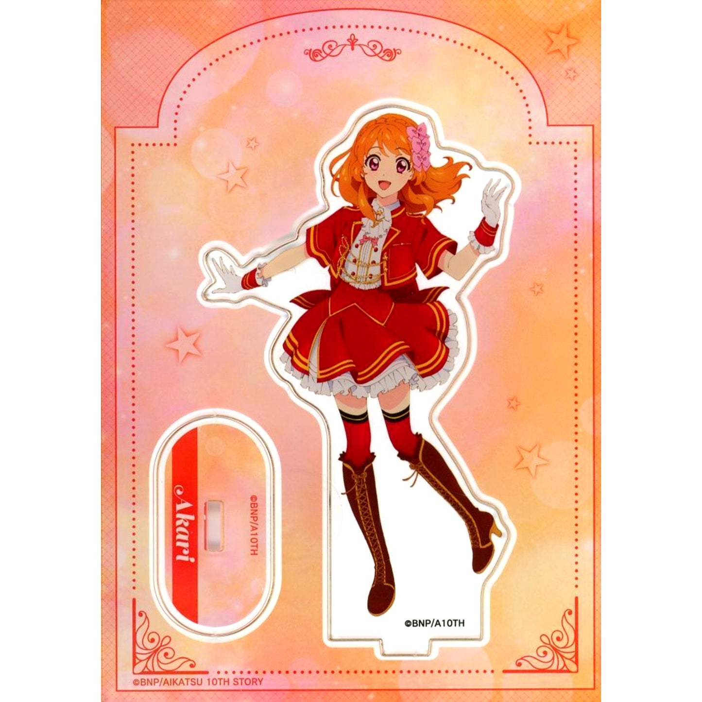 Akari Ozora Acrylic Figure Stand Dream Collaboration Festival Aikatsu! Series and Pretty Series [USED]