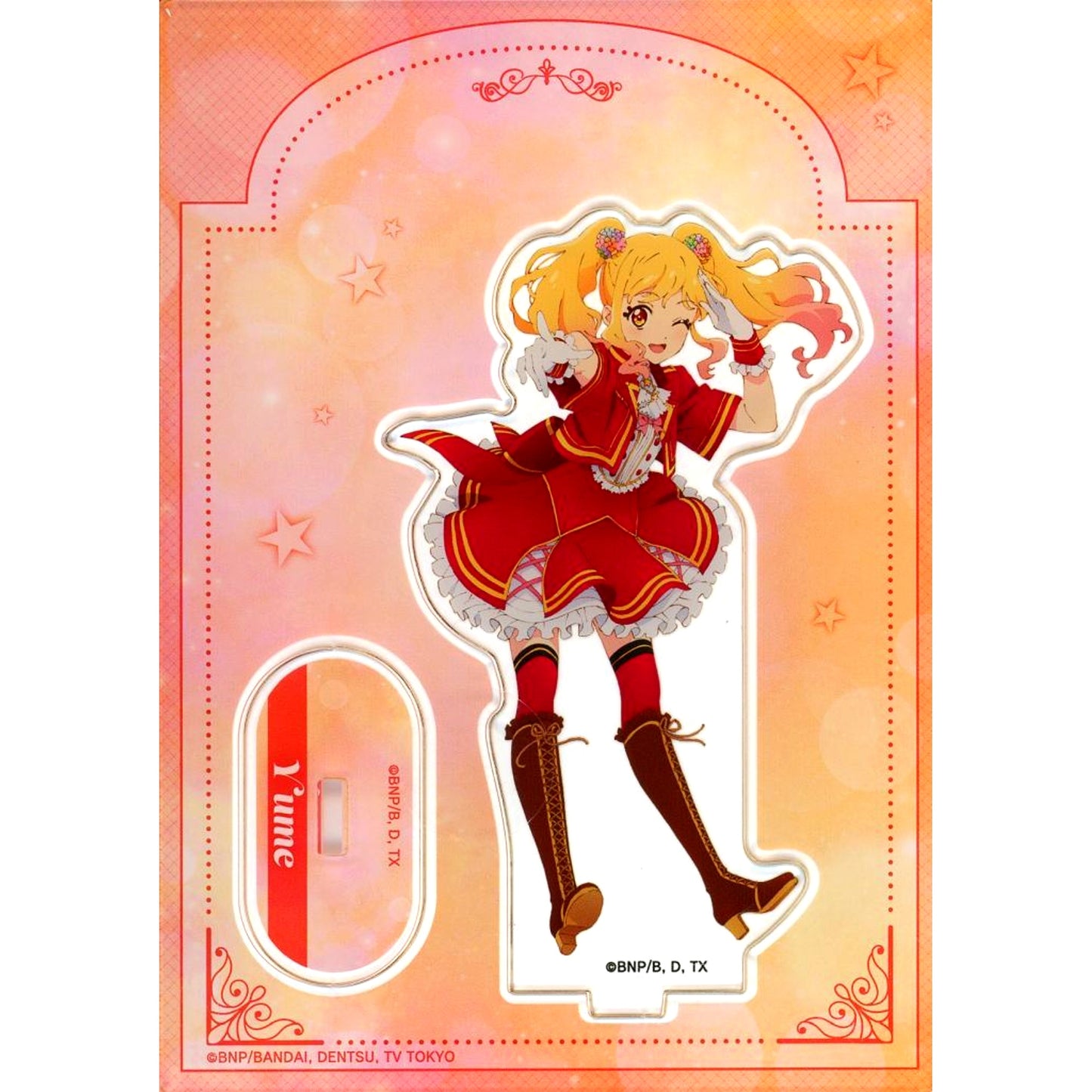 Yume Nijino Acrylic Figure Stand Dream Collaboration Festival DoriColla Fes. Aikatsu! Series & Pretty Series [USED]