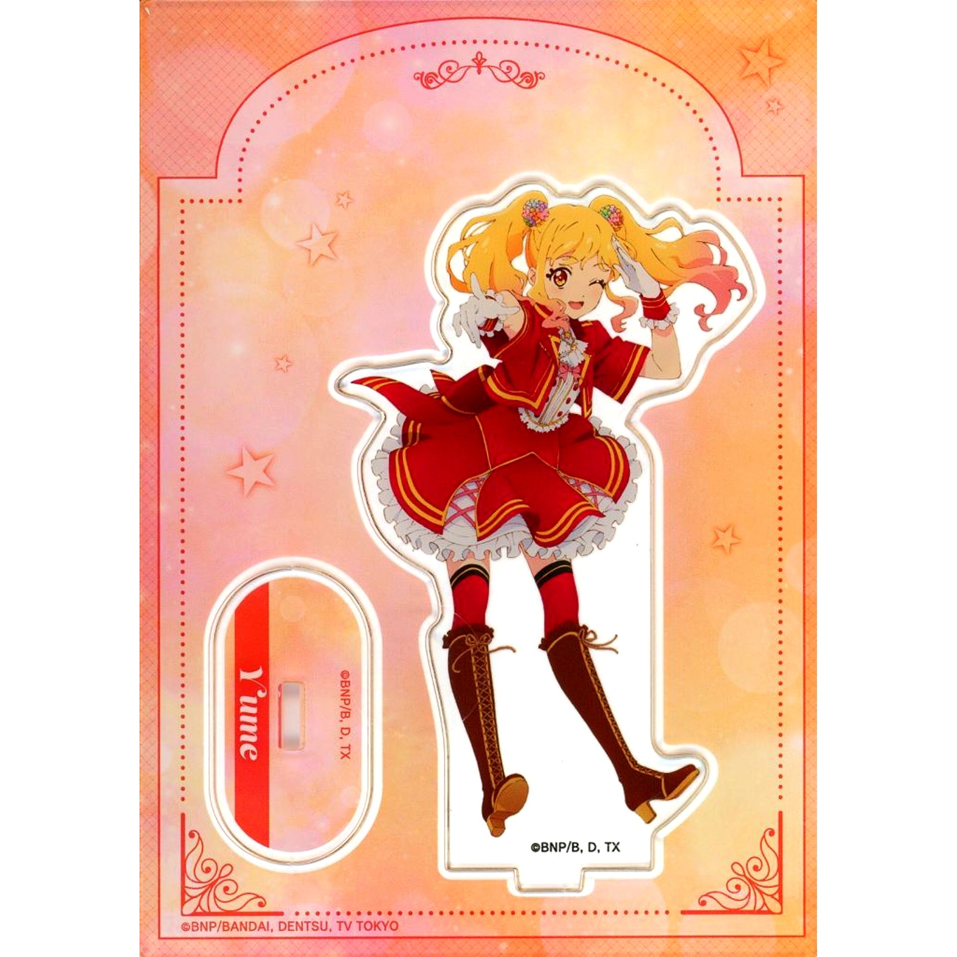 Yume Nijino Acrylic Figure Stand Dream Collaboration Festival DoriColla Fes. Aikatsu! Series & Pretty Series [USED]