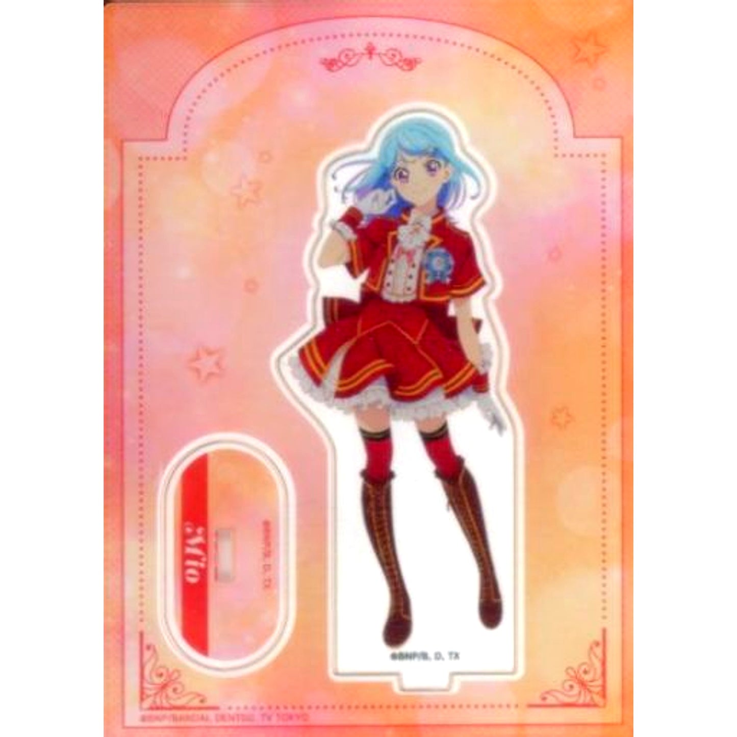 Mio Minato Aikatsu! Series & Pretty Series Dream Collaboration Festival Doricora Fes Acrylic Figure Stand [USED]