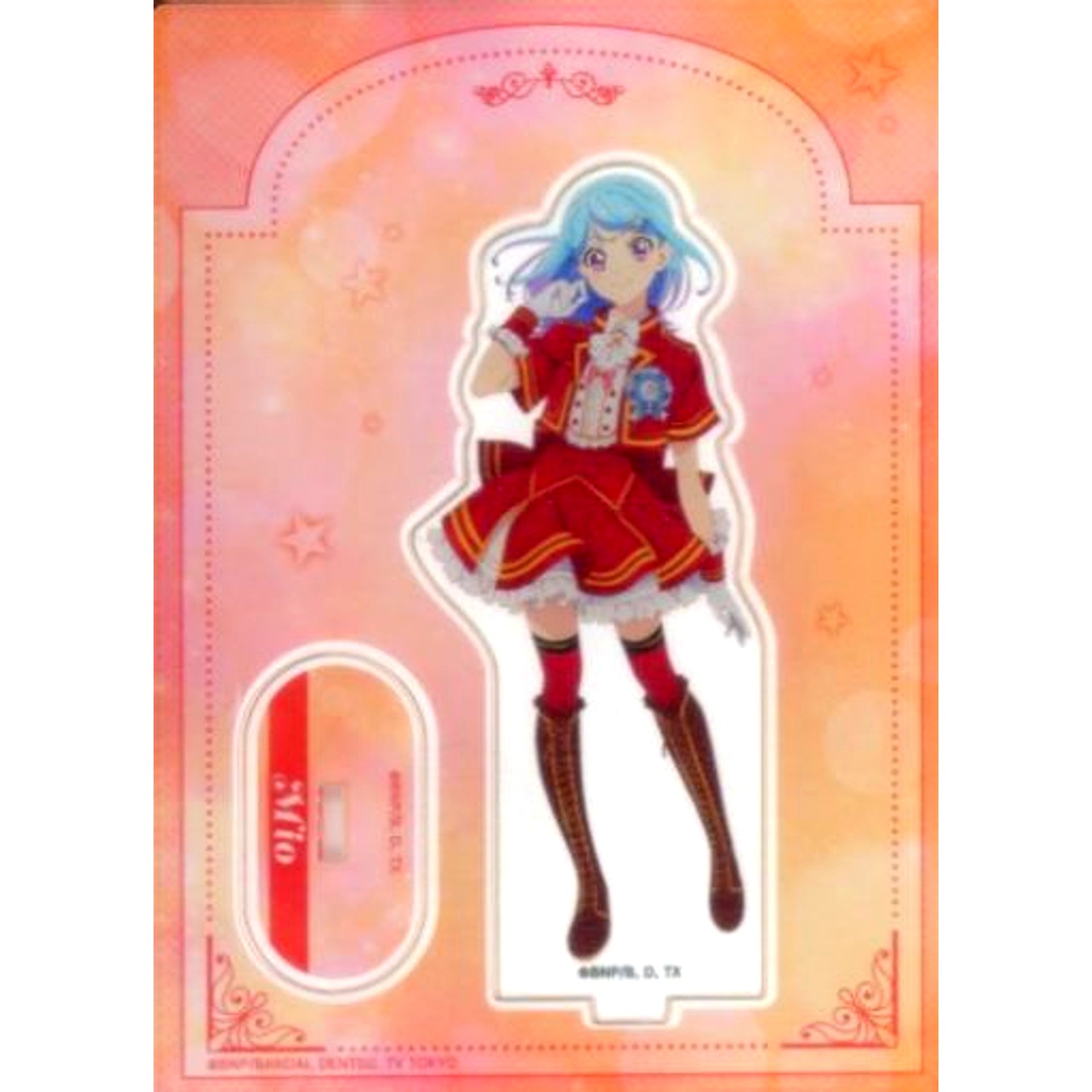 Mio Minato Aikatsu! Series & Pretty Series Dream Collaboration Festival Doricora Fes Acrylic Figure Stand [USED]
