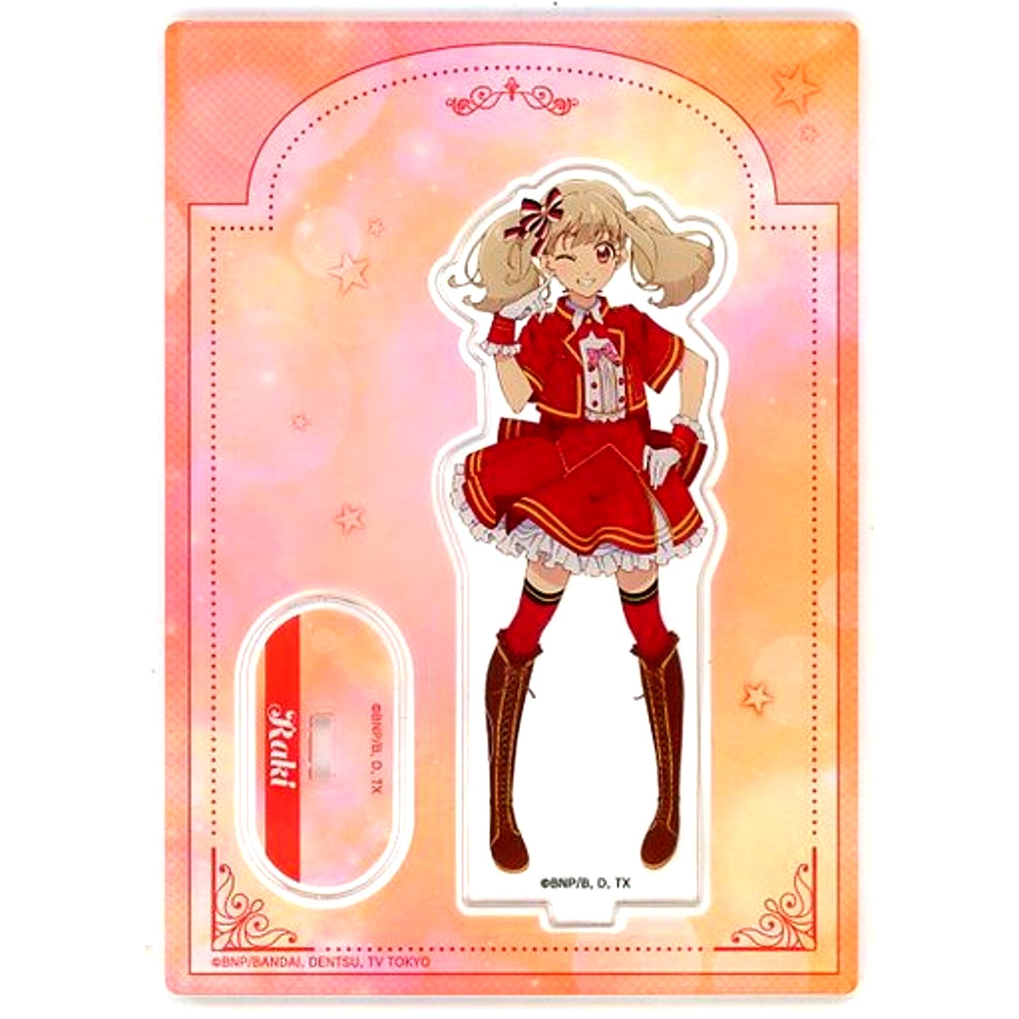 Raki Kiseki Acrylic Figure Stand Dream Collaboration Festival Aikatsu! Series & Pretty Series [USED]