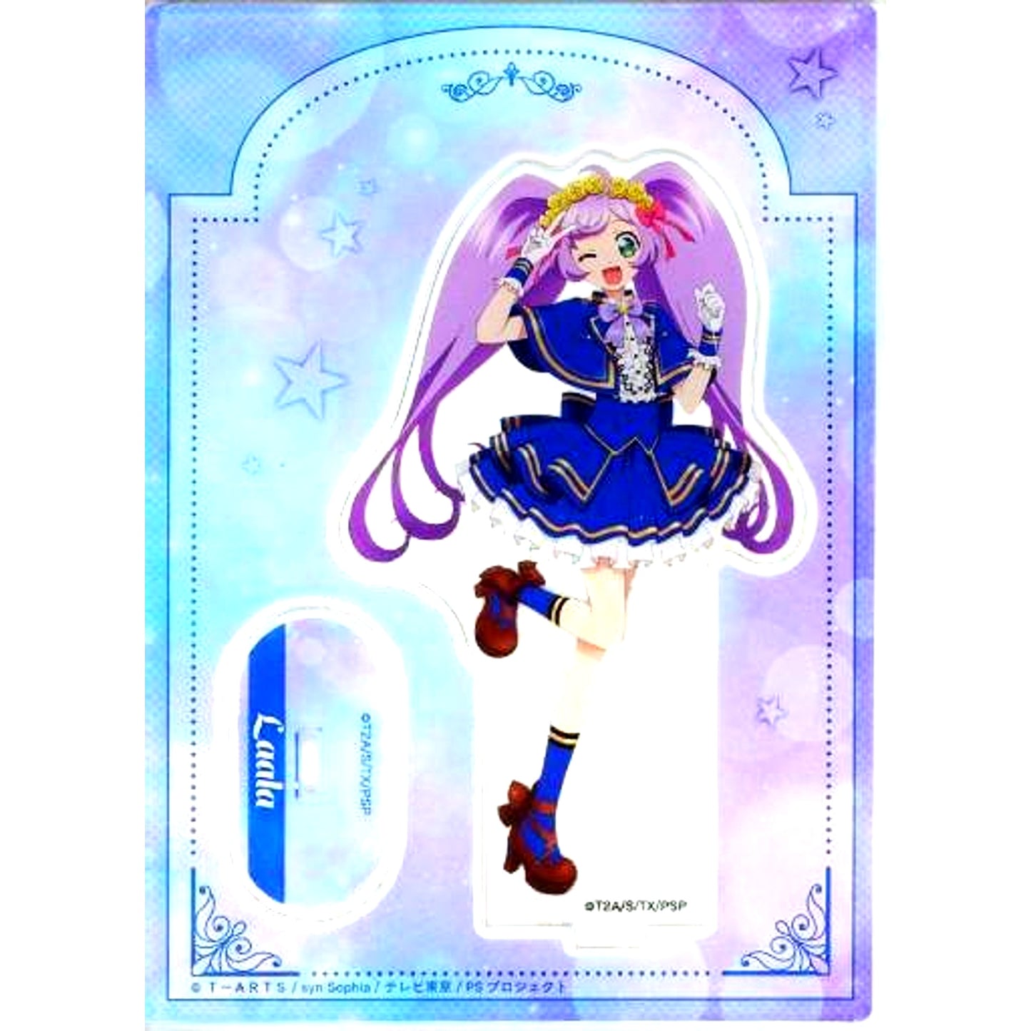 Laala Manaka Aikatsu! Series & Pretty Series Dream Collaboration Festival Doricora Fes Acrylic Figure Stand [USED]