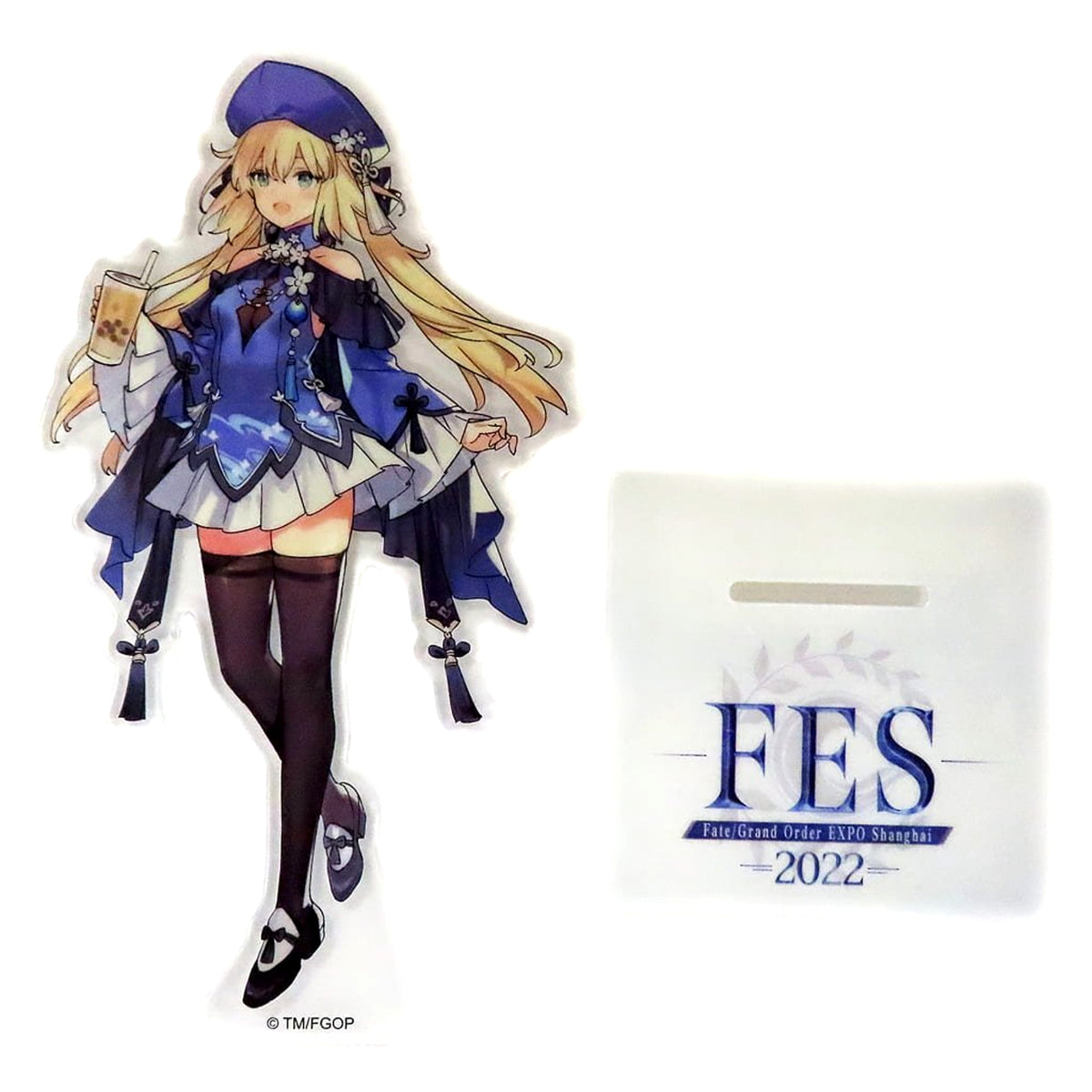 Fate/Grand Order Caster Artoria Caster Acrylic Stand Expo Shanghai 2022 Exclusive China 6th Anniversary Commemoration Acrylic Stands [USED]