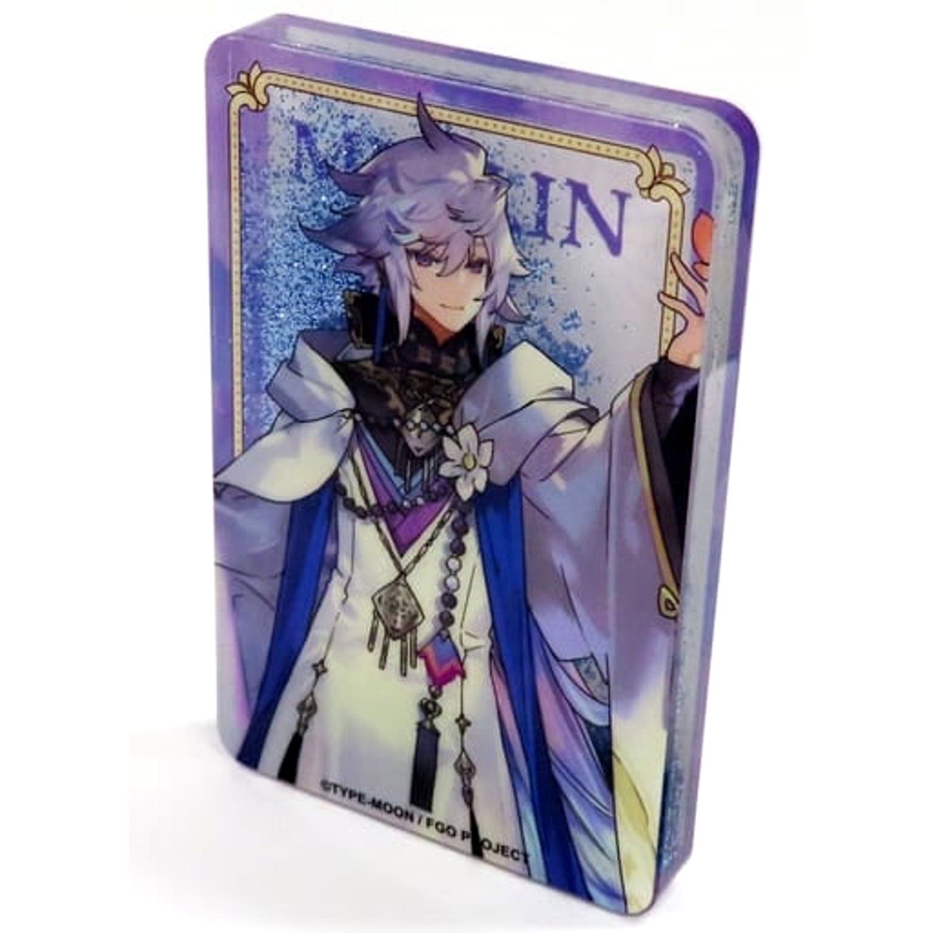 Fate/Grand Order Caster/Merlin Sand Flow Acrylic Stand Expo Shanghai 2022 Exclusive China 6th Anniversary Commemoration Acrylic Stands [USED]
