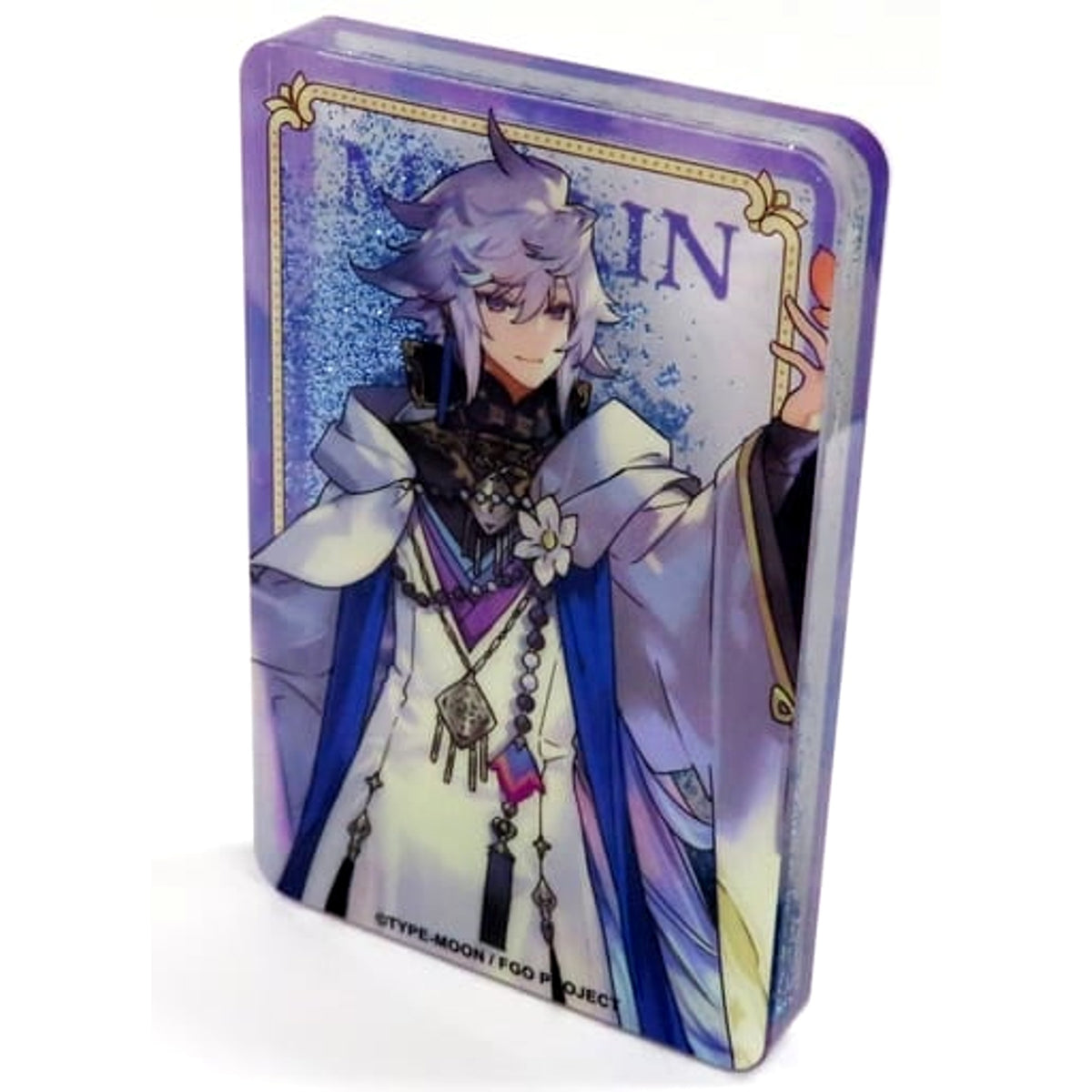 Fate/Grand Order Caster/Merlin Sand Flow Acrylic Stand Expo Shanghai 2022 Exclusive China 6th Anniversary Commemoration Acrylic Stands [USED]
