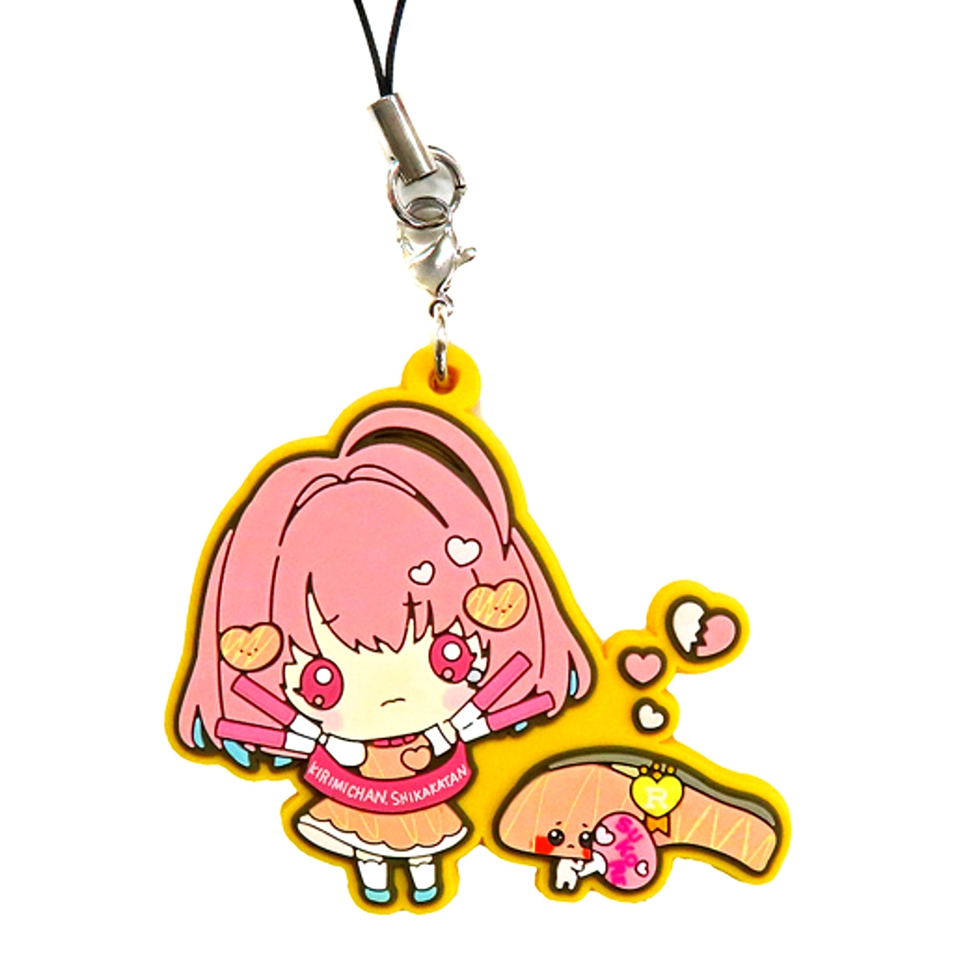 Riamu Yumemi THE IDOLM@STER Cinderella Girls Rubber Strap Collection B x Sanrio Characters [USED]