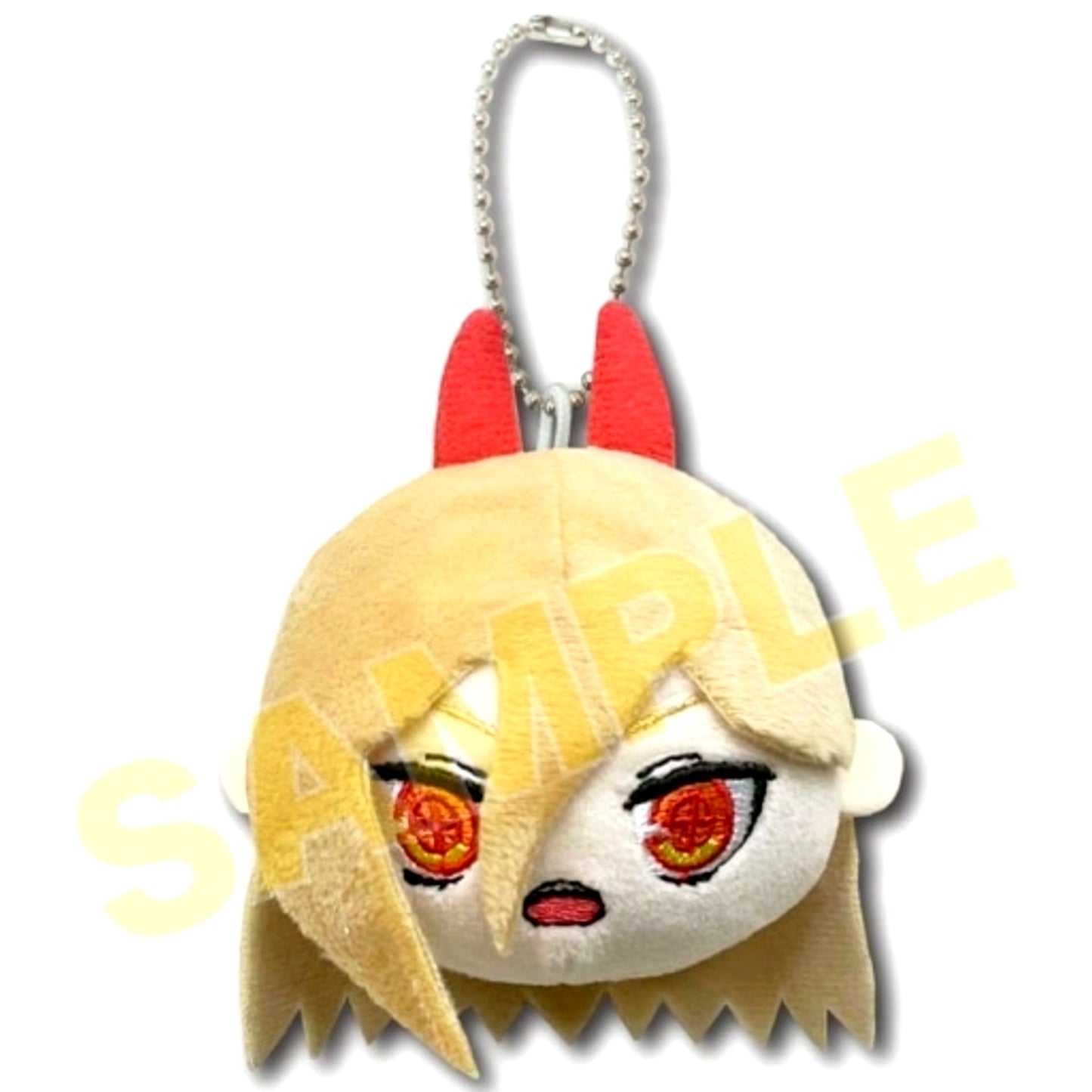 Power Chainsaw Man Face Mascot Plush [USED]